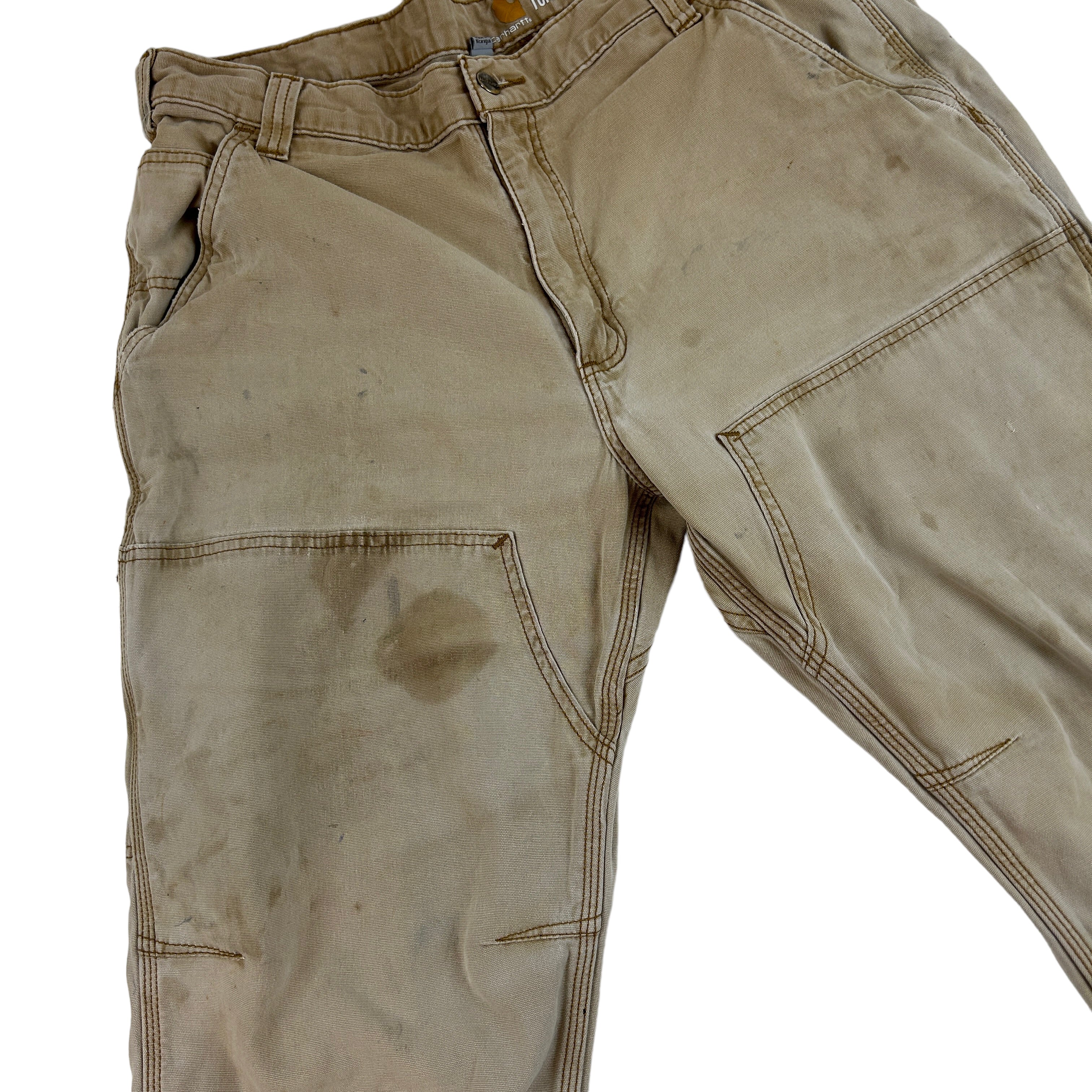 Vintage Carhartt Tan Relaxed Fit Double Knee