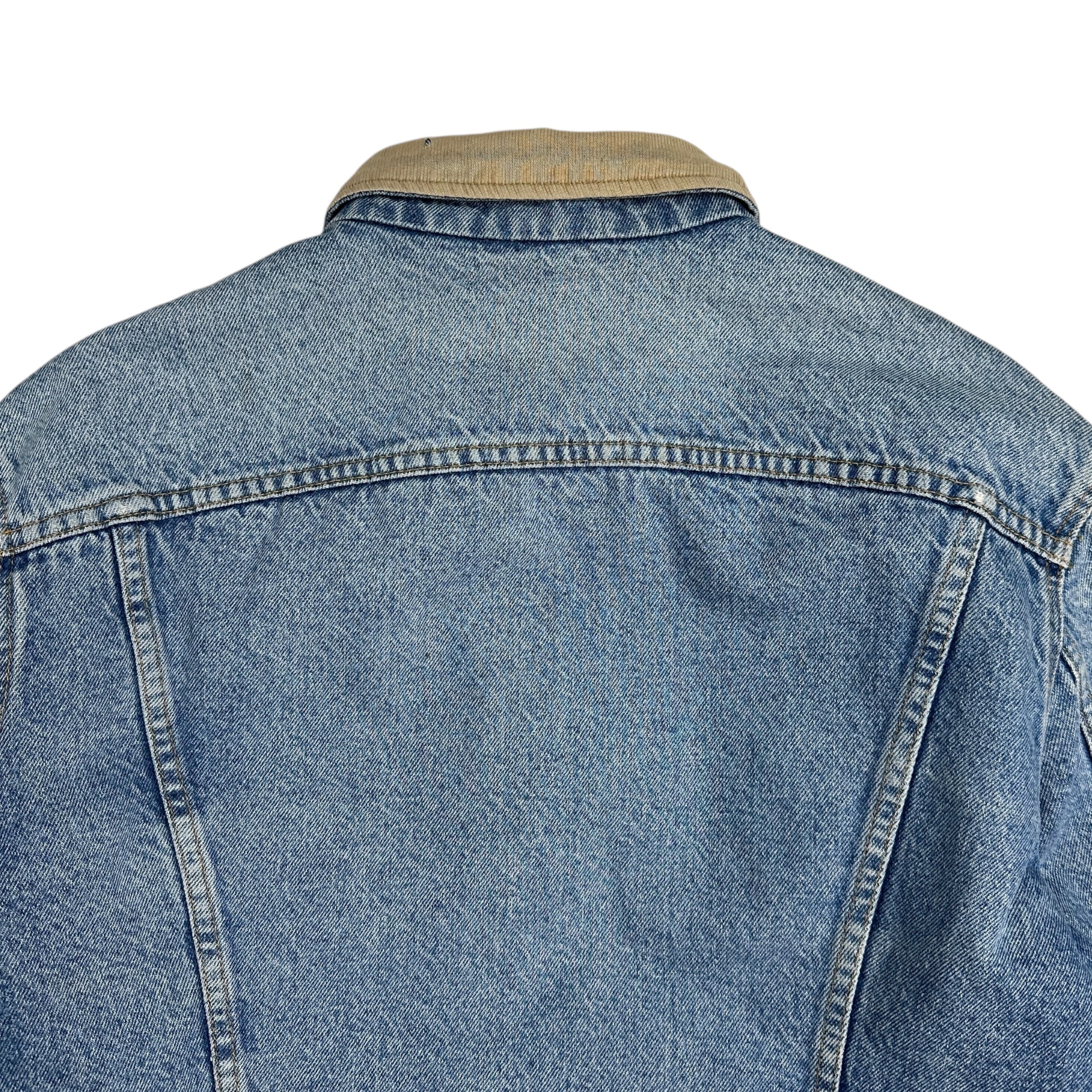 Vintage Lee Storm Rider Denim Jacket Light Wash