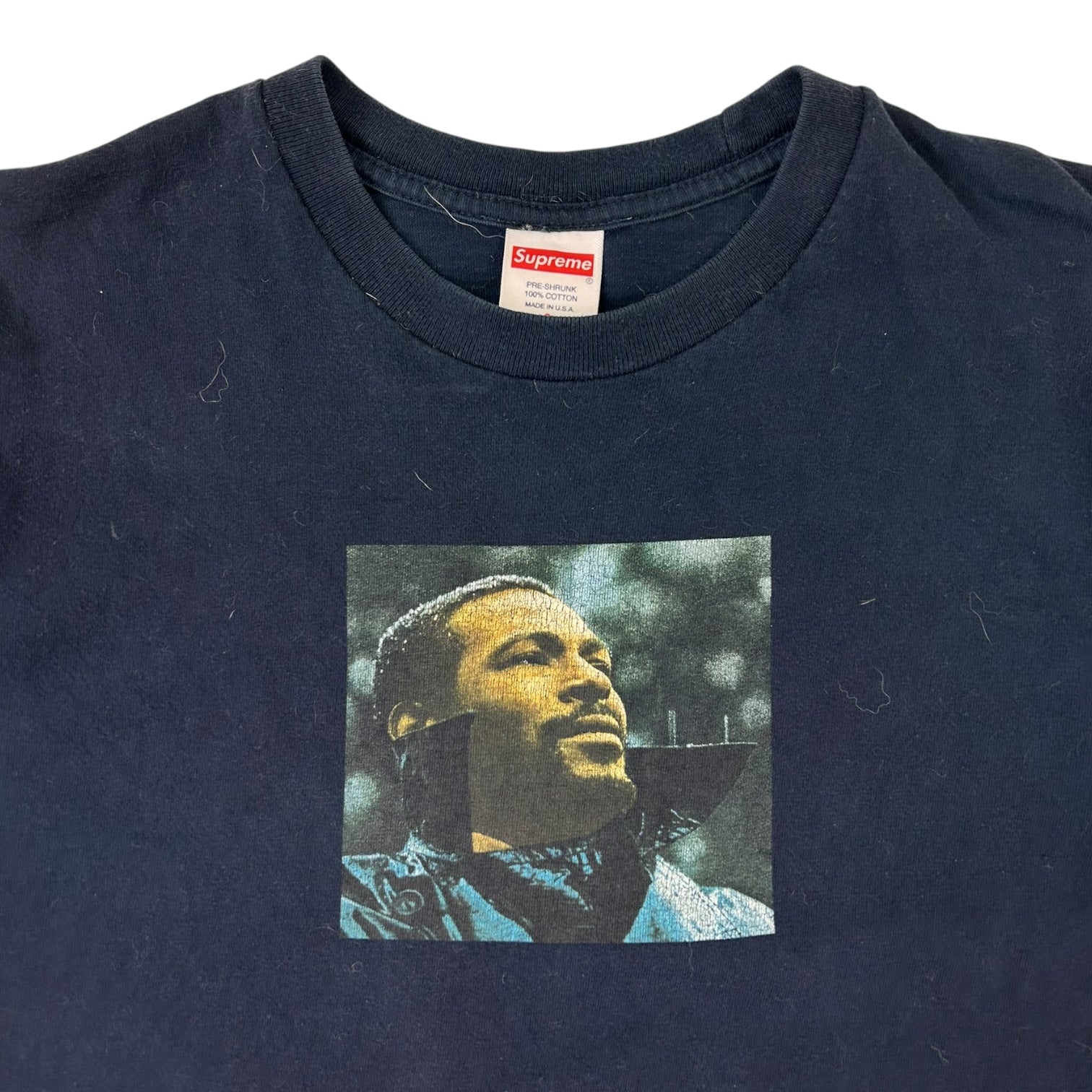 Supreme Marvin Gaye T-Shirt Navy