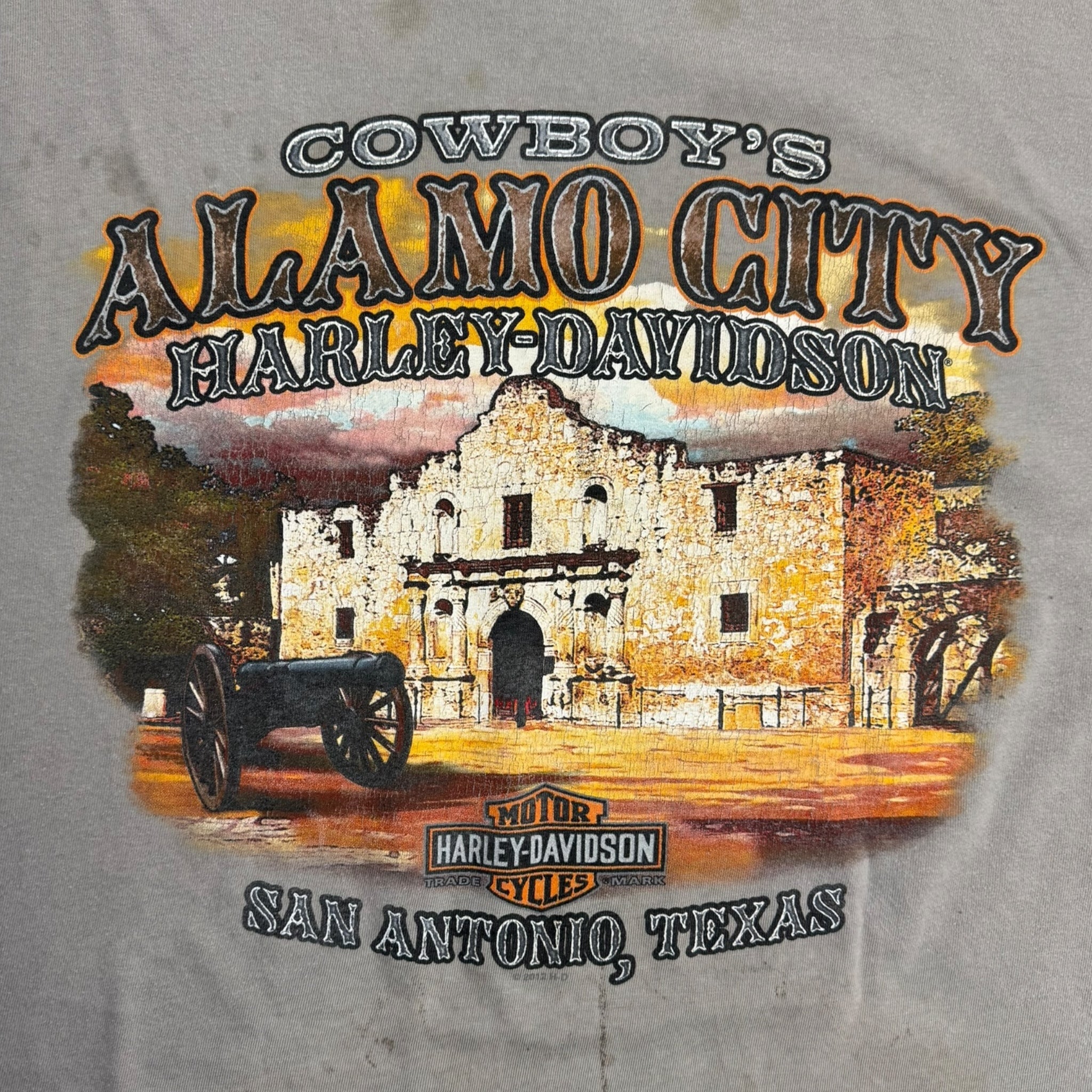 Harley Davidson Cowboys Alamo City T-Shirt