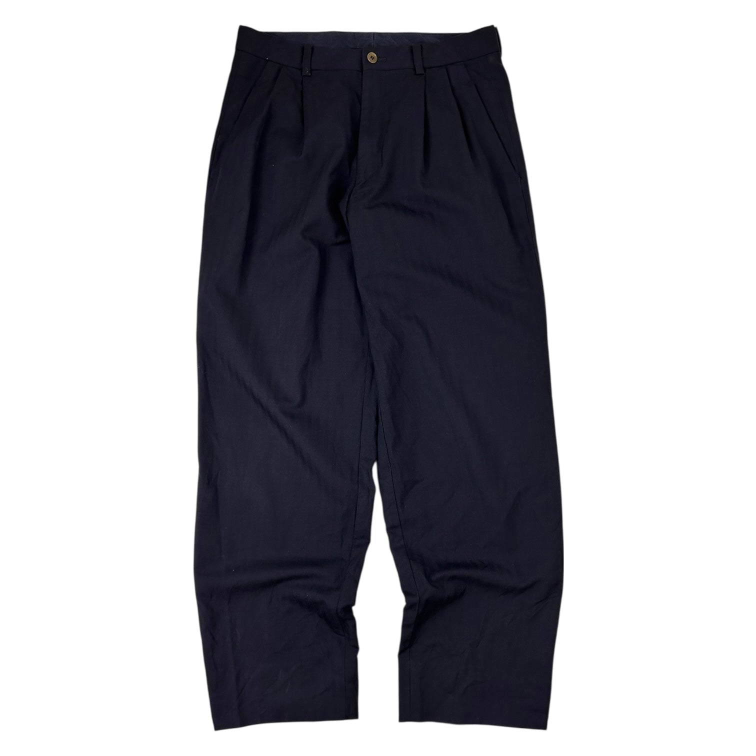 Issey Miyake Dress Pants Navy