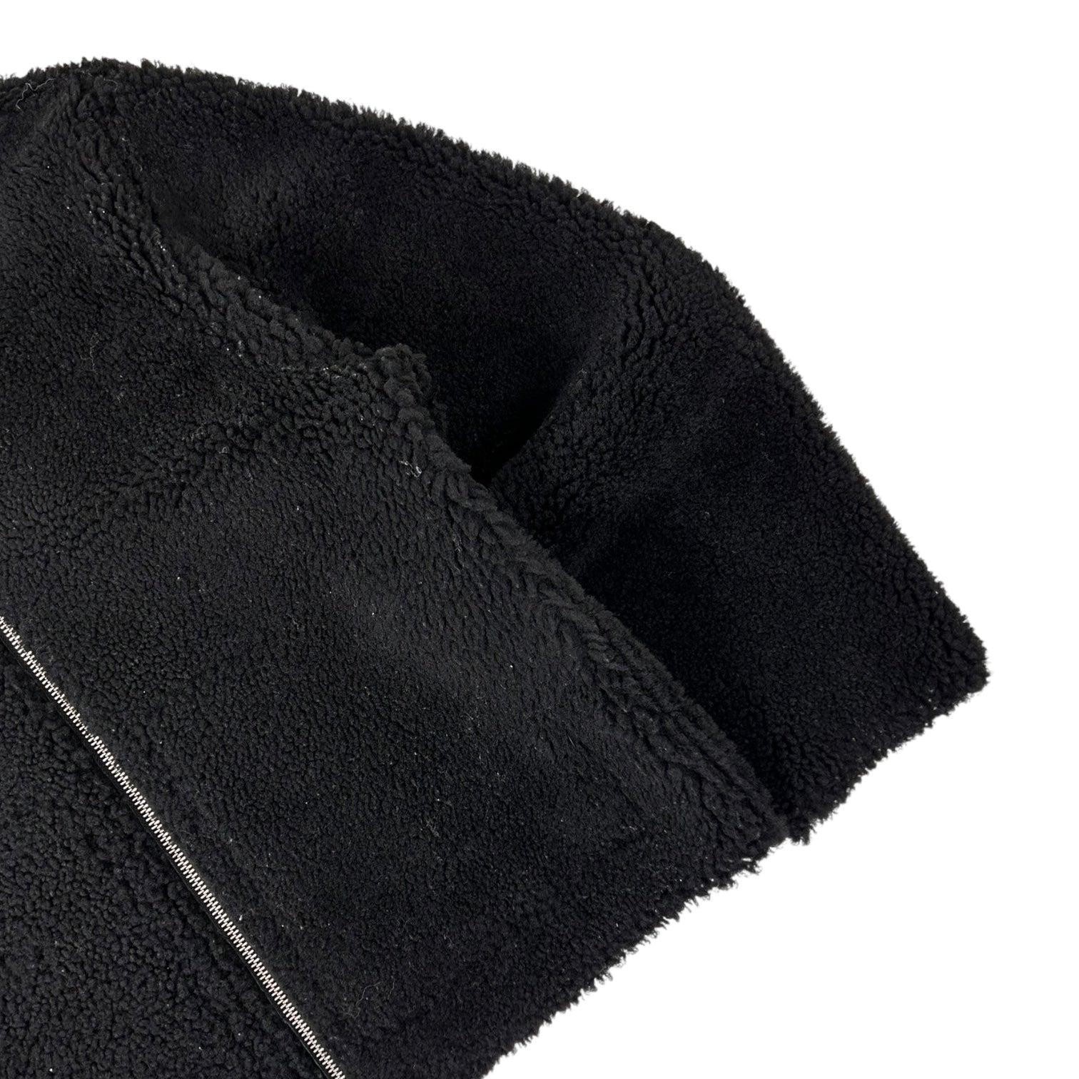 Stussy Shearling Reversible Bomber Jacket Black