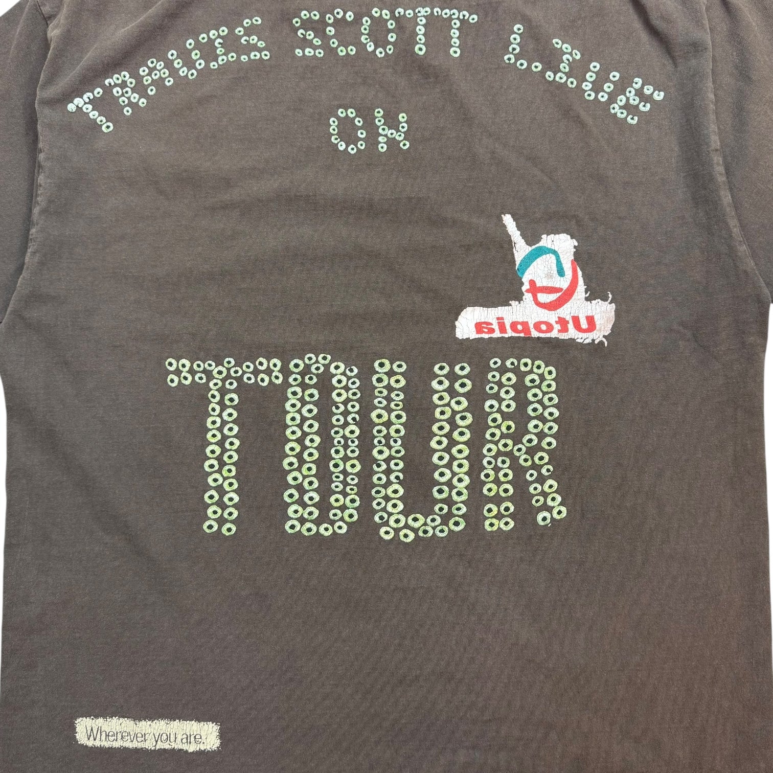 Travis Scott Live On Tour Tee Brown