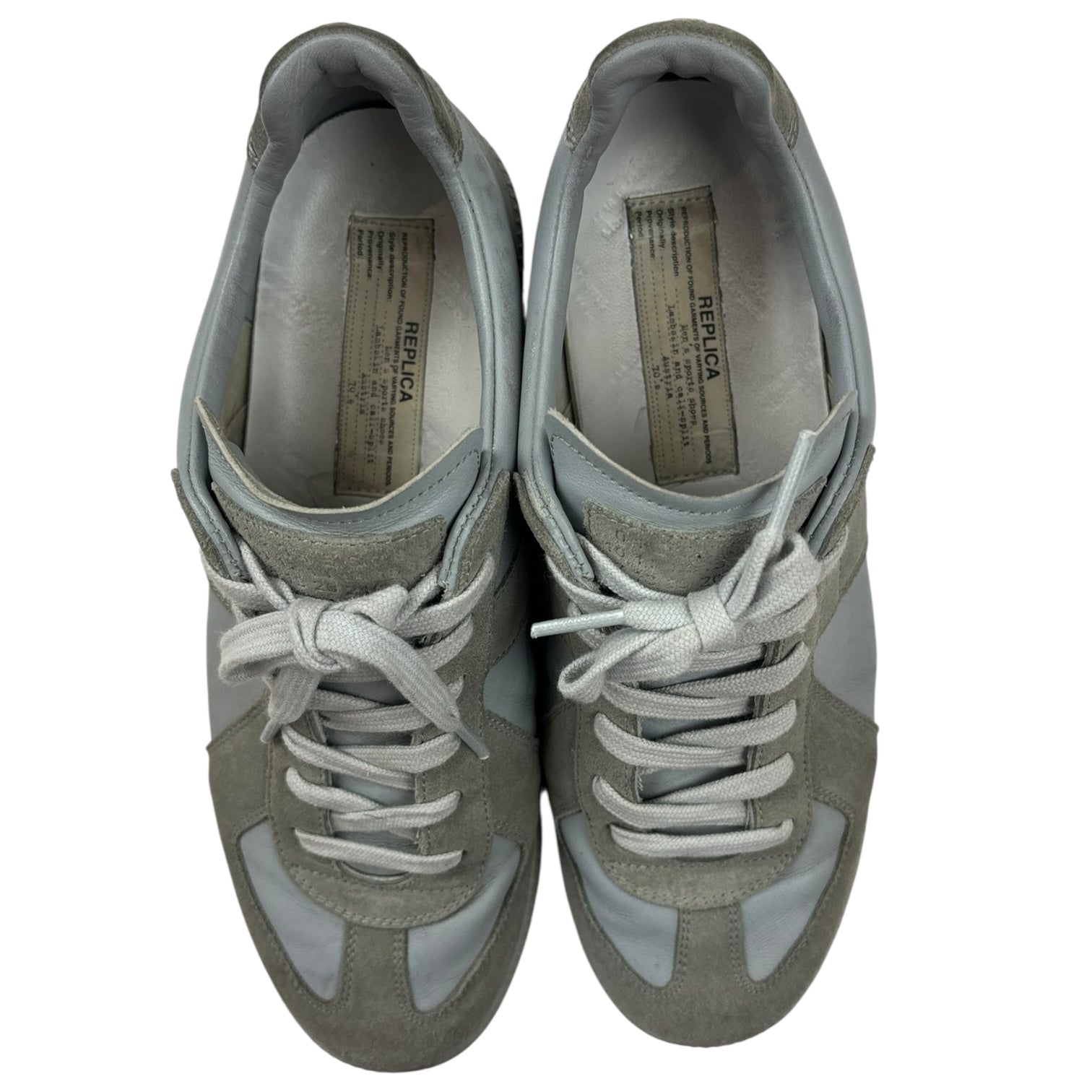 Maison Margiela Replica GATs Monochrome Light Grey (Used)