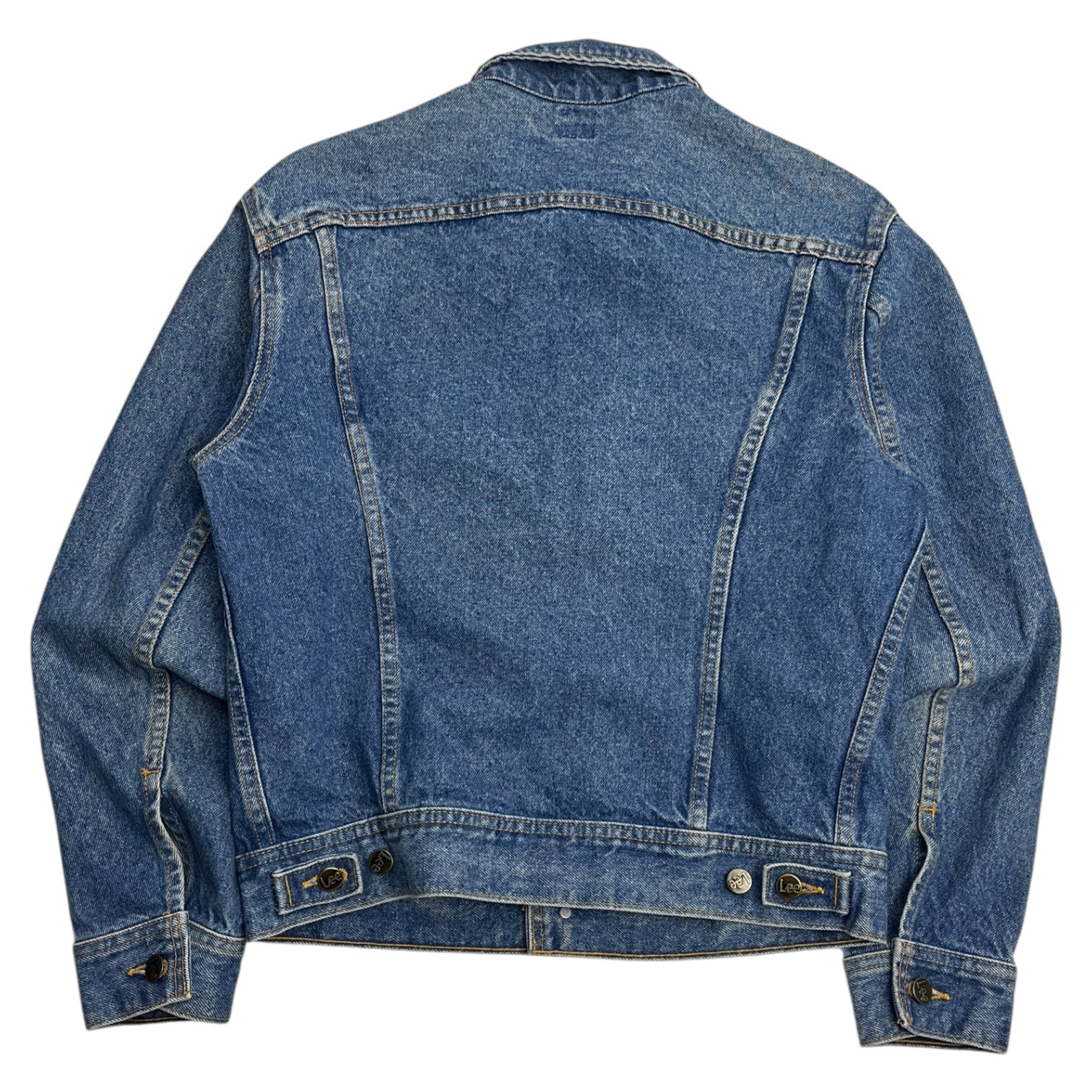 Vintage Lee Medium Wash Denim Jacket Canadian Made