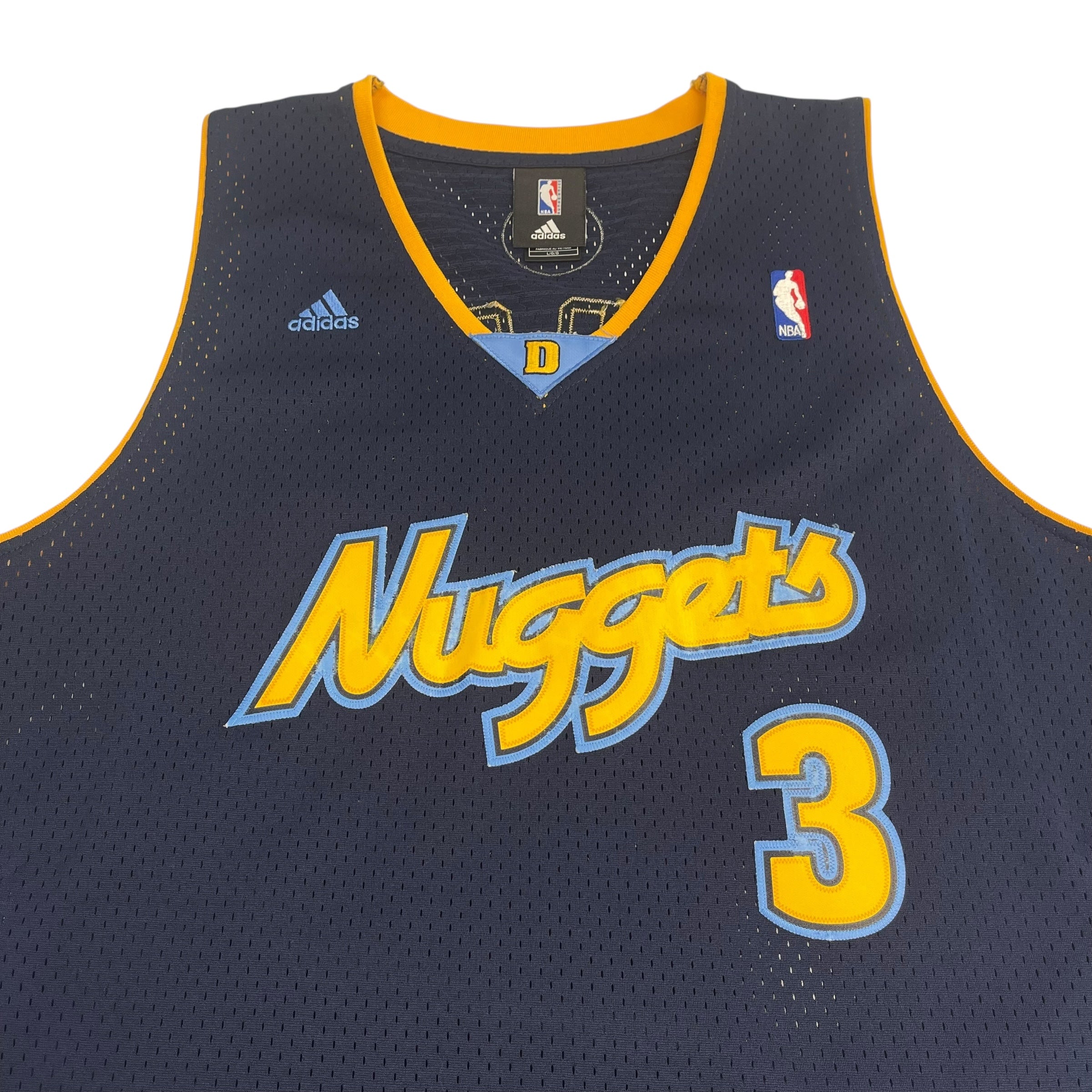 2006-07 Denver Nuggets Allen Iverson Adidas Jersey