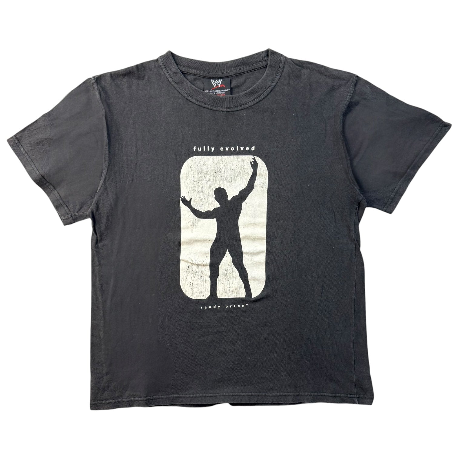 Vintage Randy Orton ‘Only The Strong Survive’ Faded Black