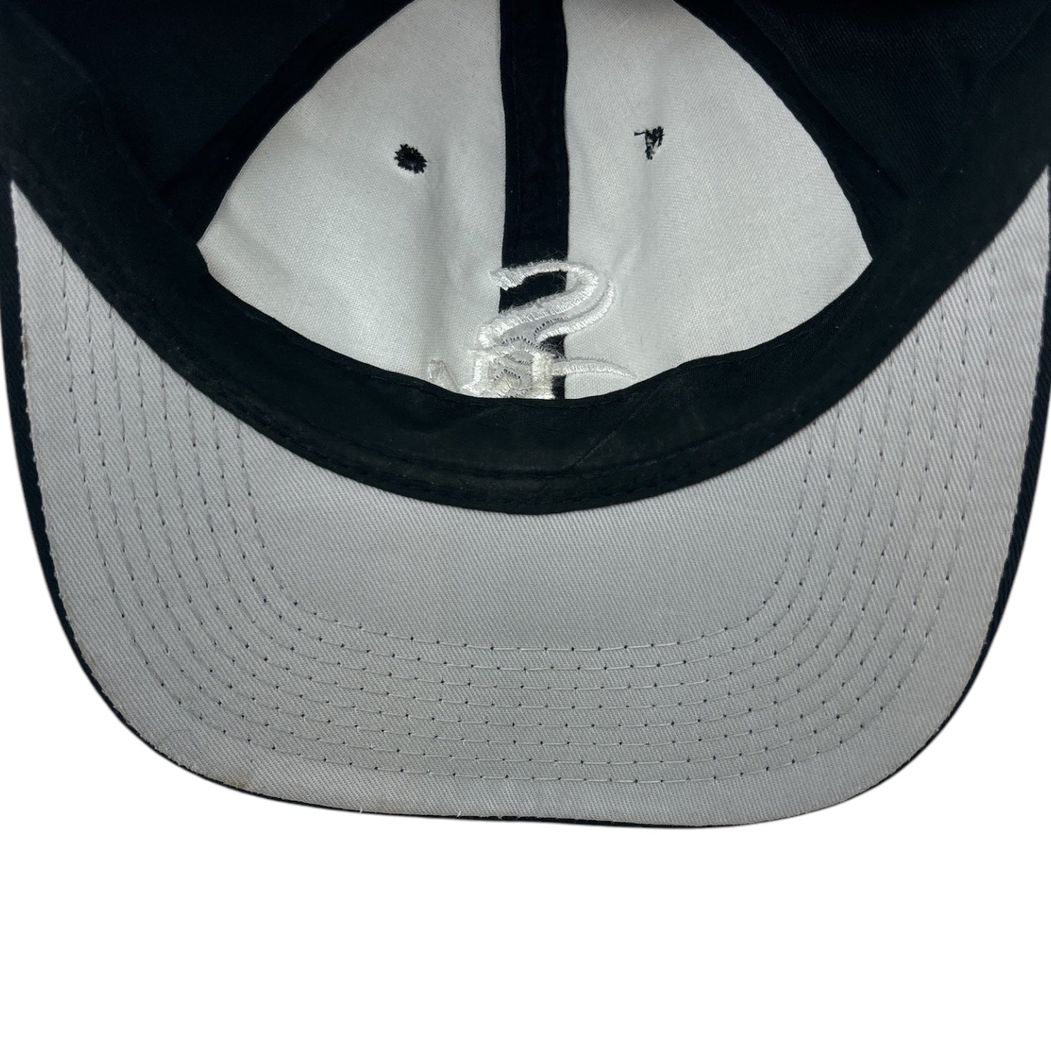Vintage Chicago White Sox SnapBack Hat Black