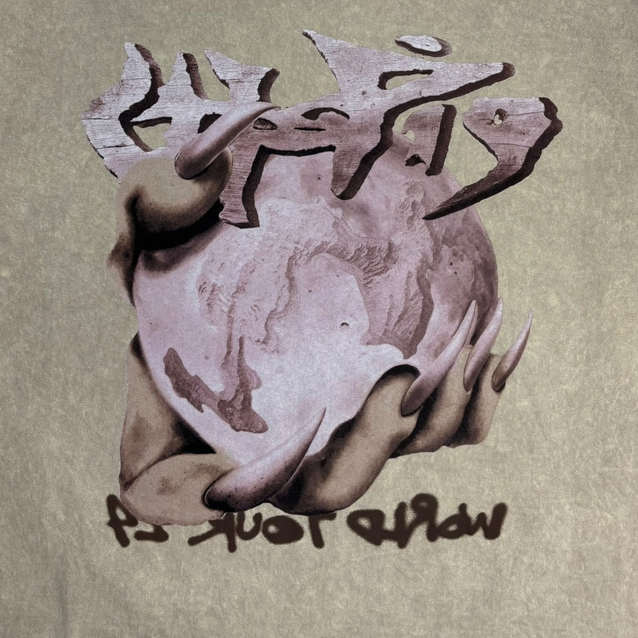 Travis Scott Utopia ‘I Know’ T-Shirt Sand
