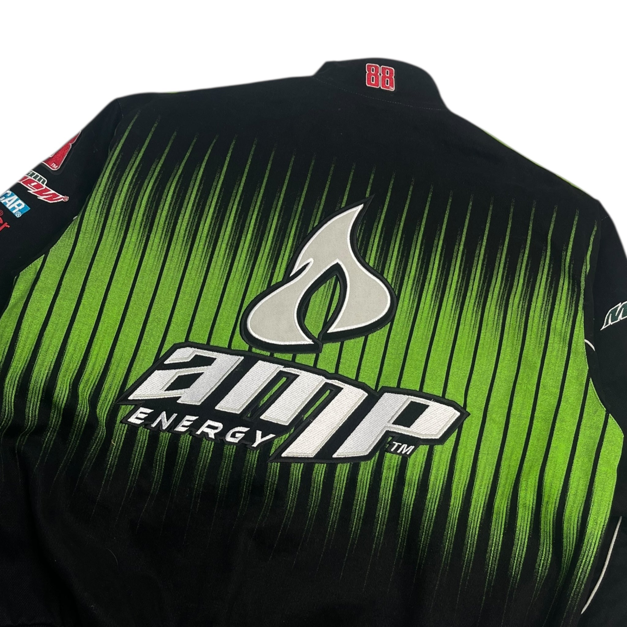 Vintage Dale Earnhardt Jr AMP Mountain Dew NASCAR Jacket