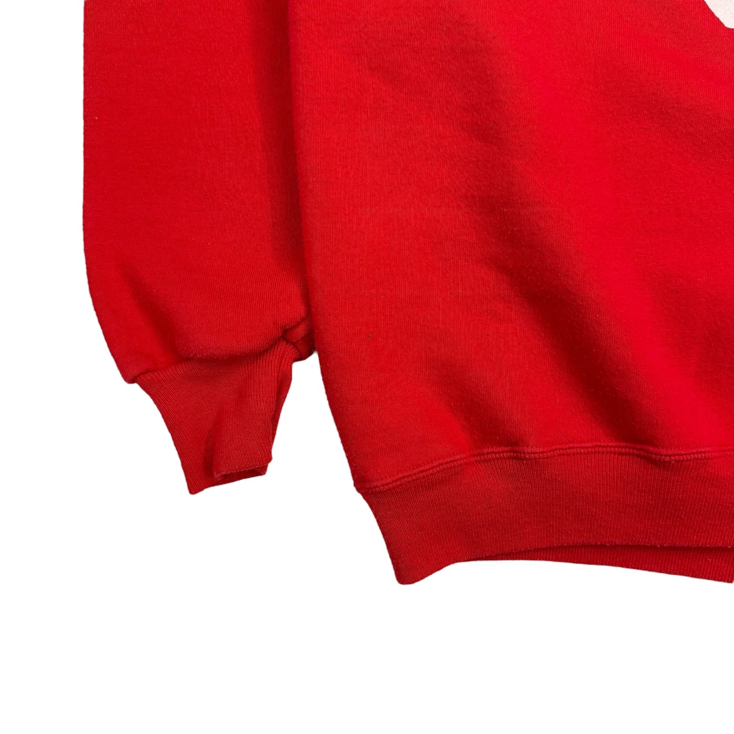 Vintage Russell Athletic University Of Indiana Crewneck Red