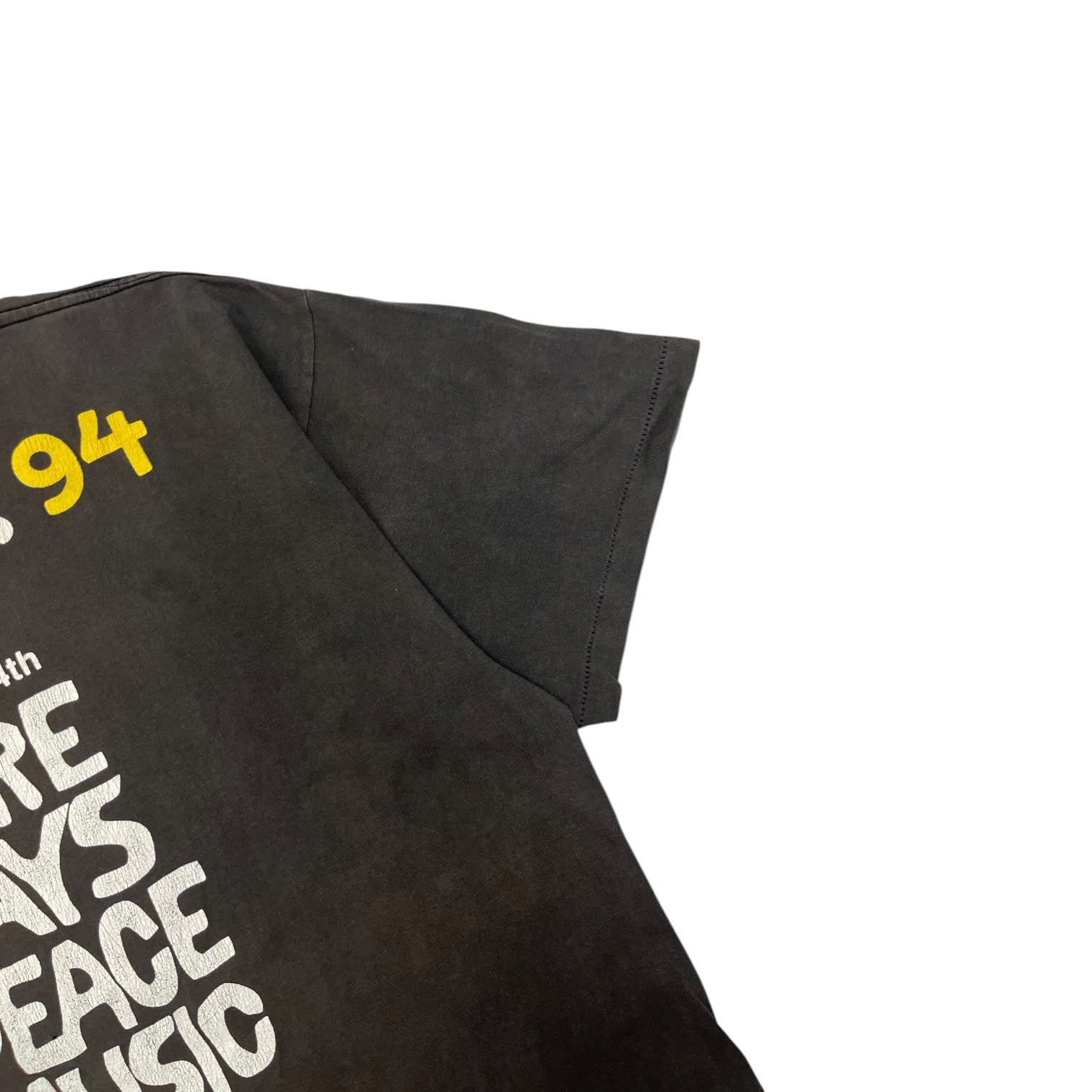 1994 Woodstock Tee Faded Black