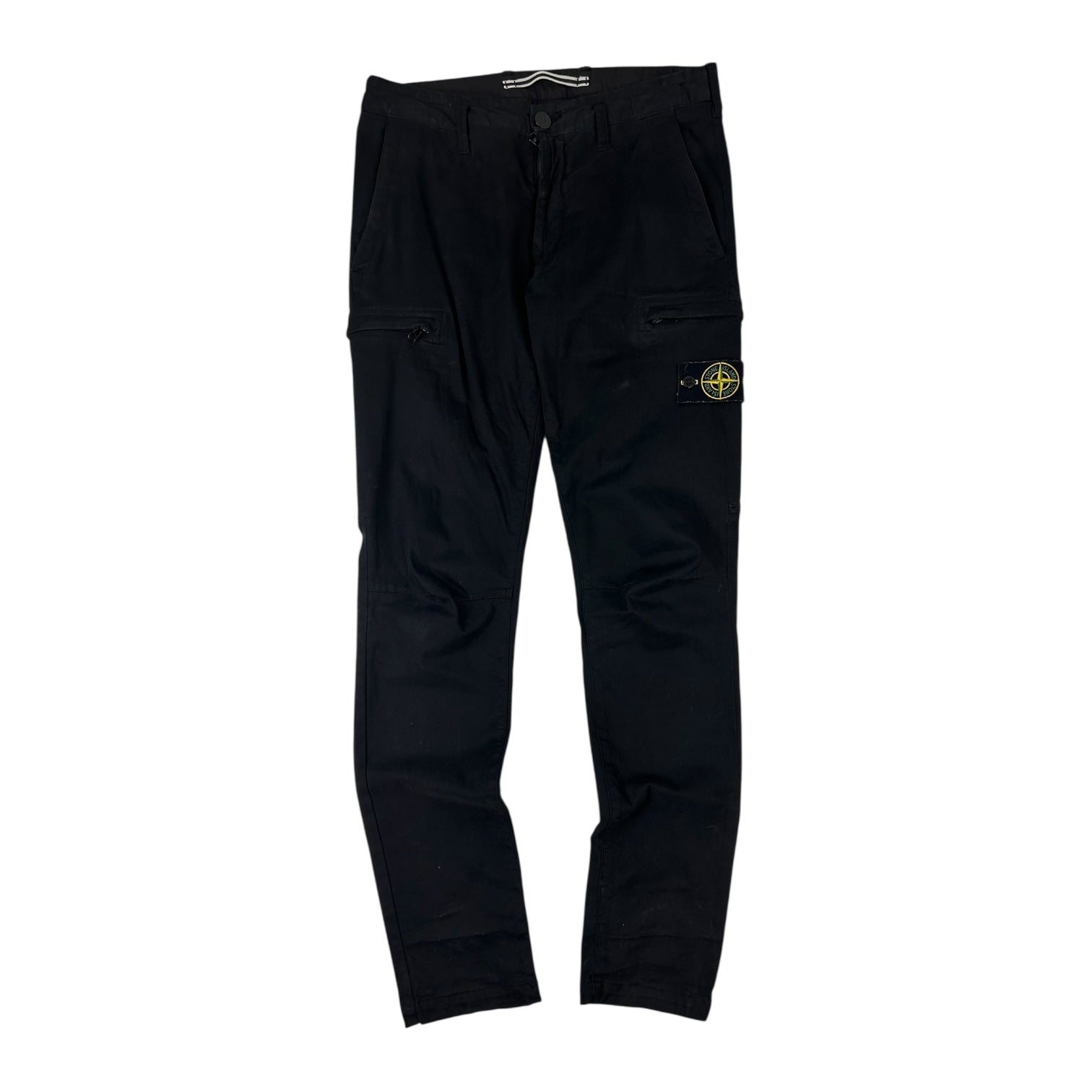 Stone Island Cargo Pants Black
