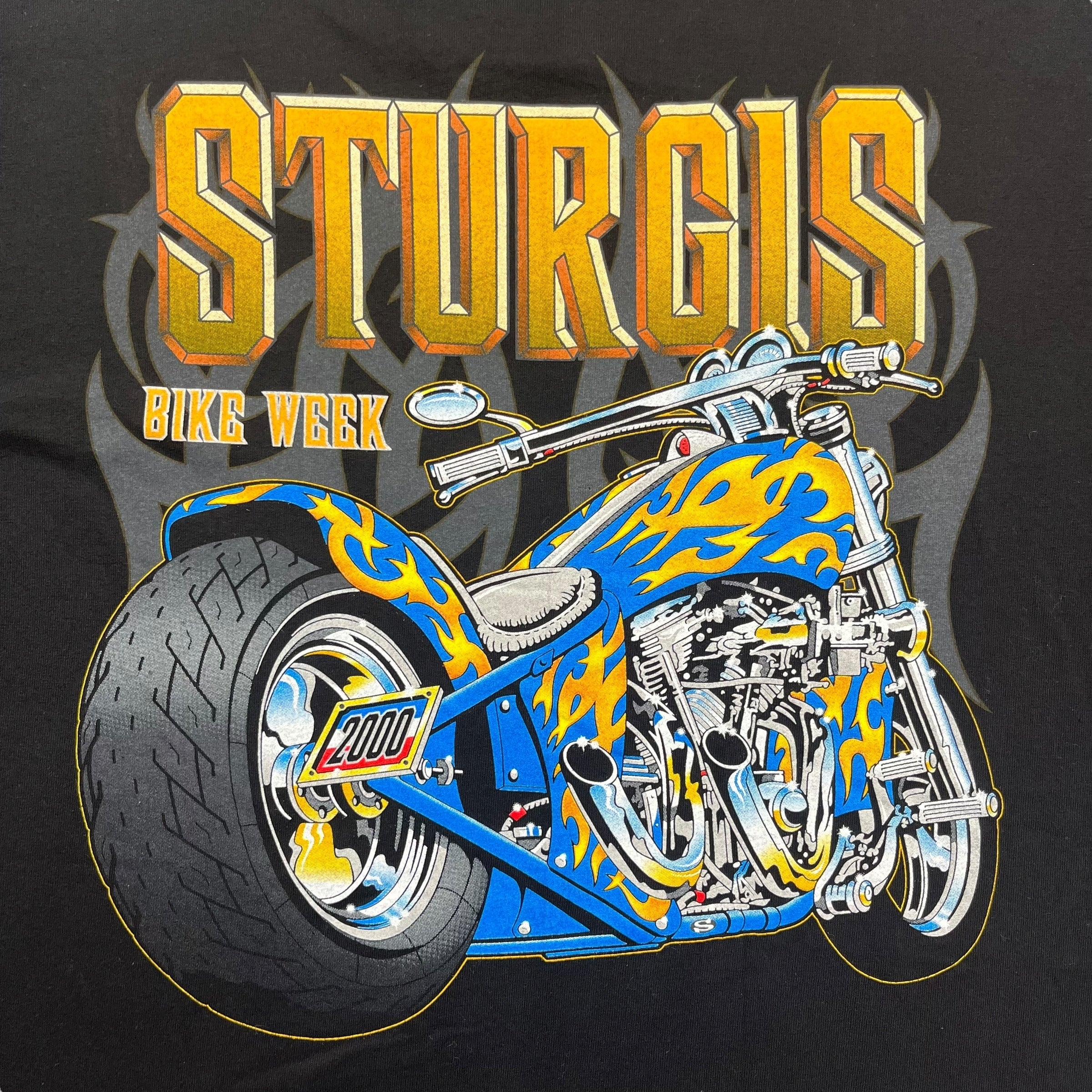 Vintage Sturgis Bike Week Tee Black