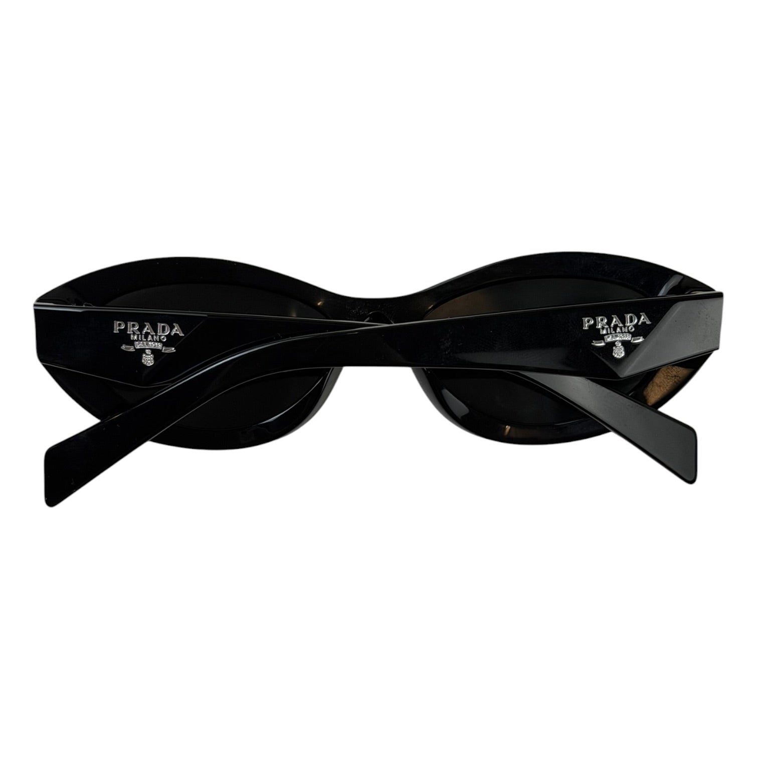 Prada Oval Sunglasses Black SPR26Z