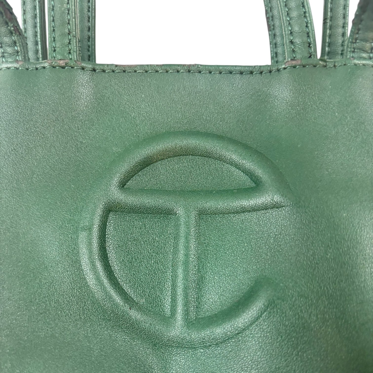 Telfar Sample Small Shopping Bag Dark Olive