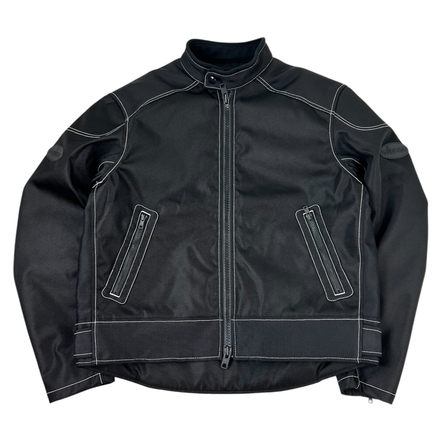 最終値下げ‼️STUSSY 23SS TWILL MOTO ZIP JACKET Stüssy Moto Jacket Black