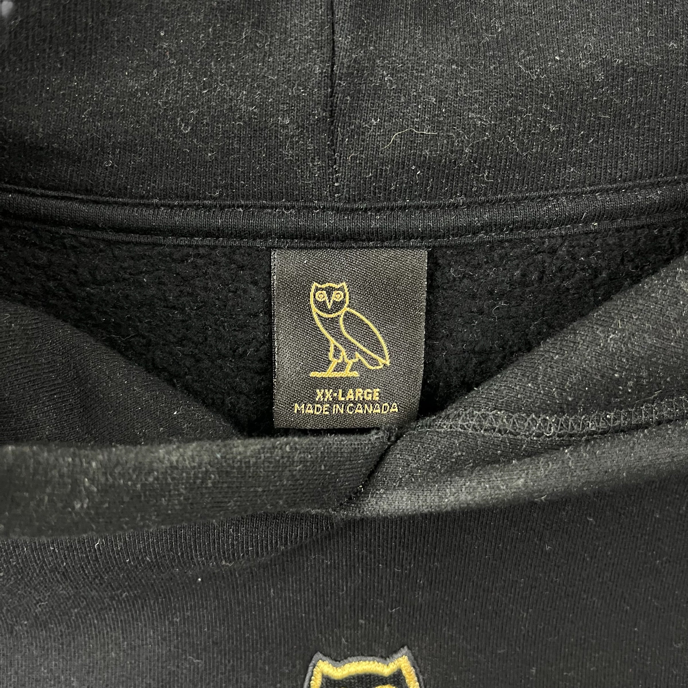 OVO Owl Logo Hoodie Black
