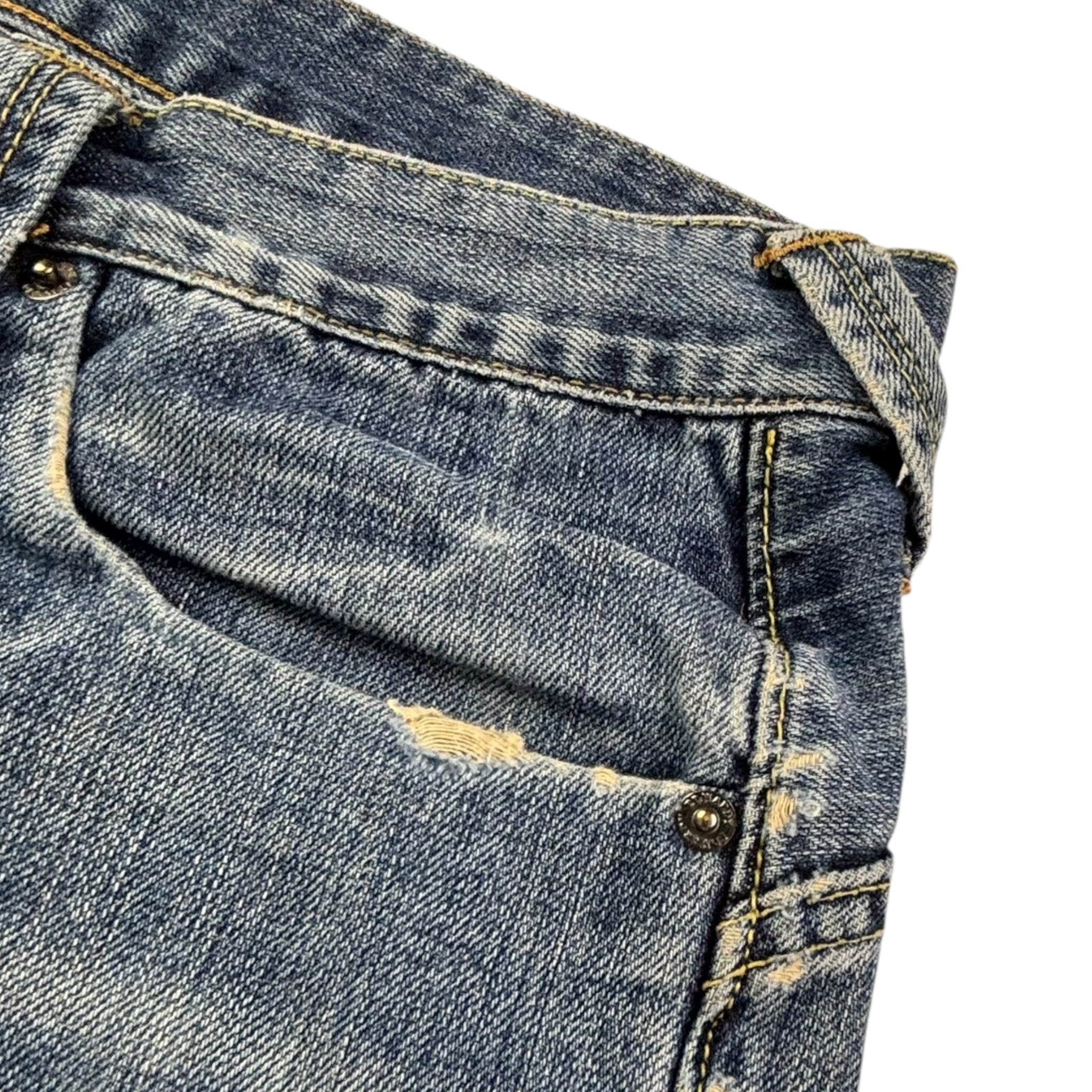 Vintage Y2K Ed Hardy Denim Medium Blue
