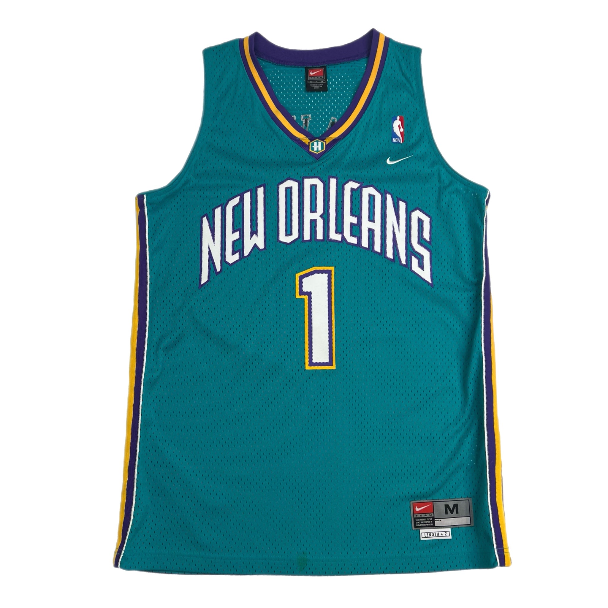 Vintage New Orleans Hornets Baron Davis Jersey