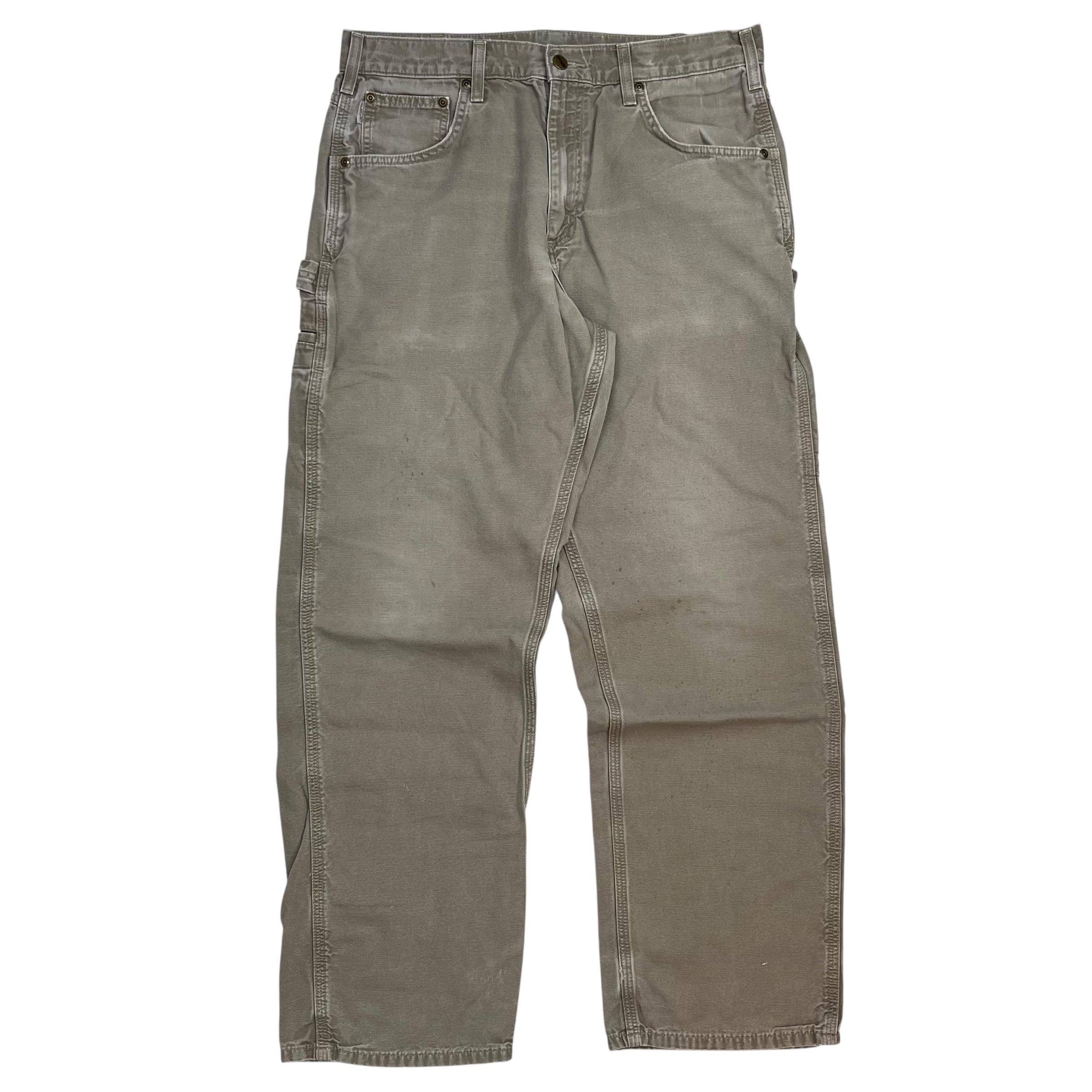 Vintage Carhartt Dungaree Pants Beige
