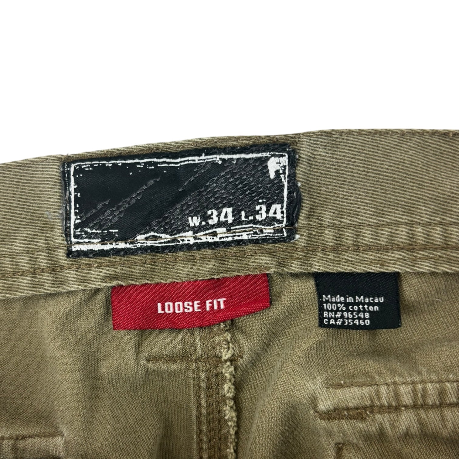 Vintage Oakley Loose-Fit Military Cargo Pant Olive