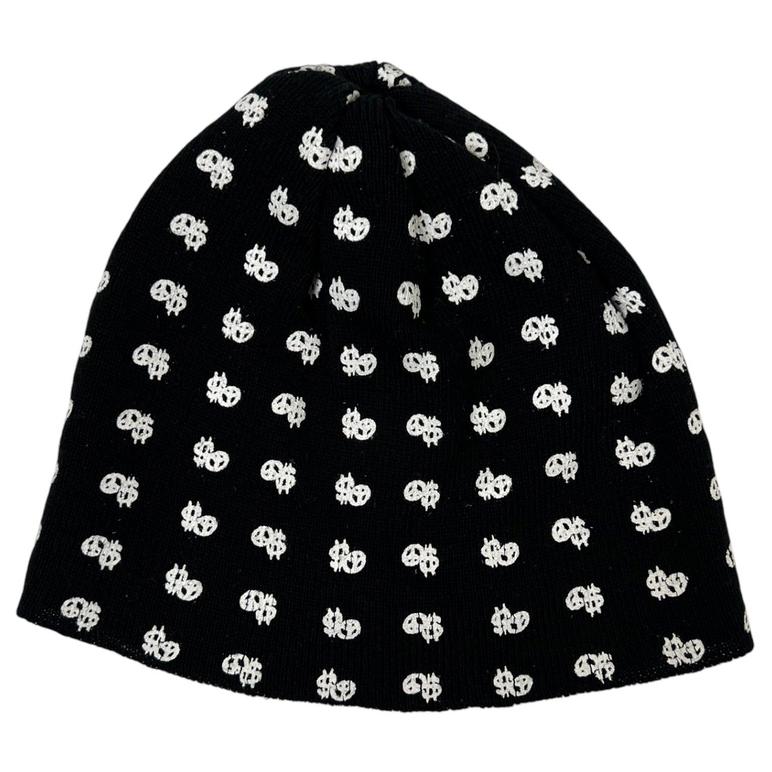 Stussy “Dollar Signs” Beanie Black
