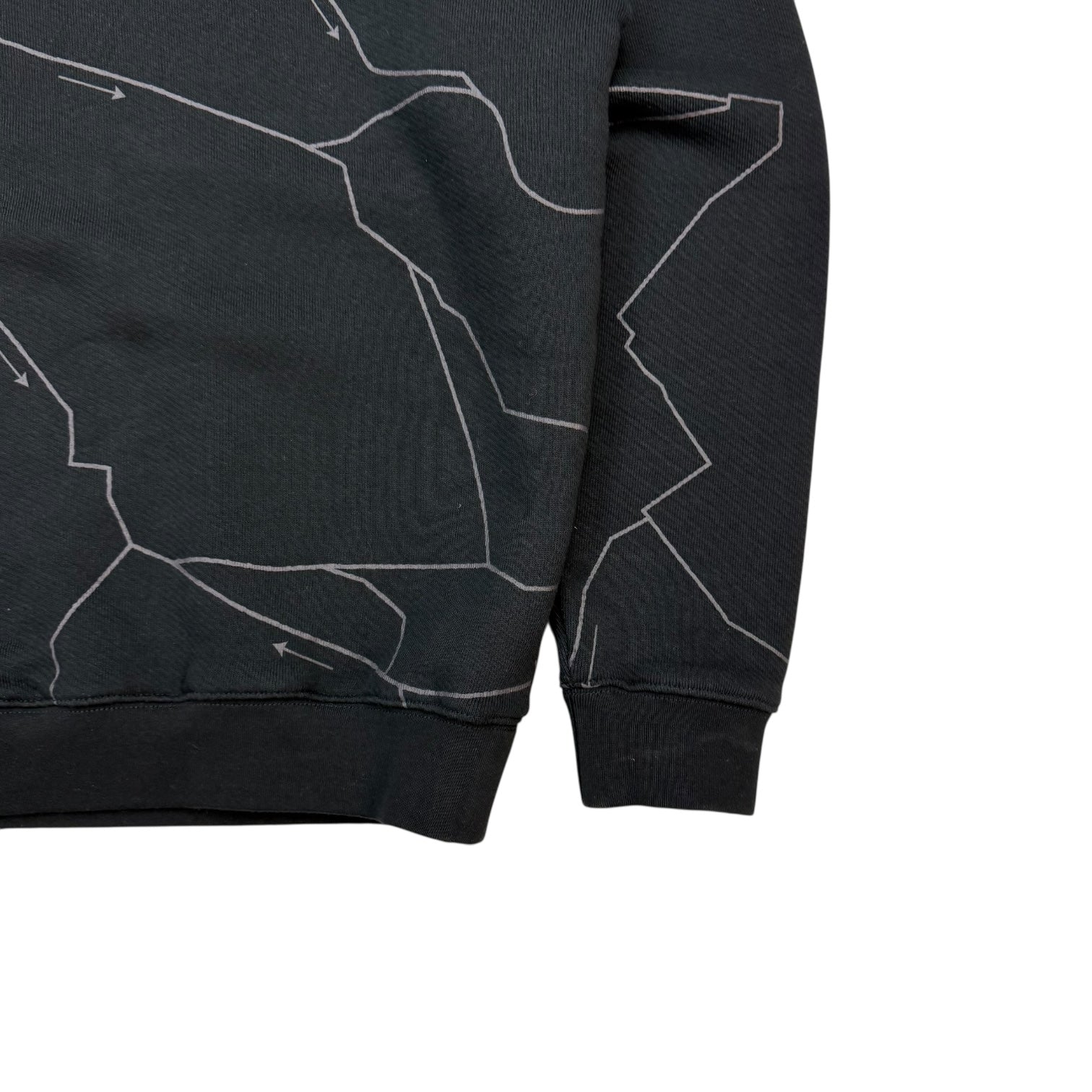 Off-White Lunar Delivery Crewneck Sweater Black