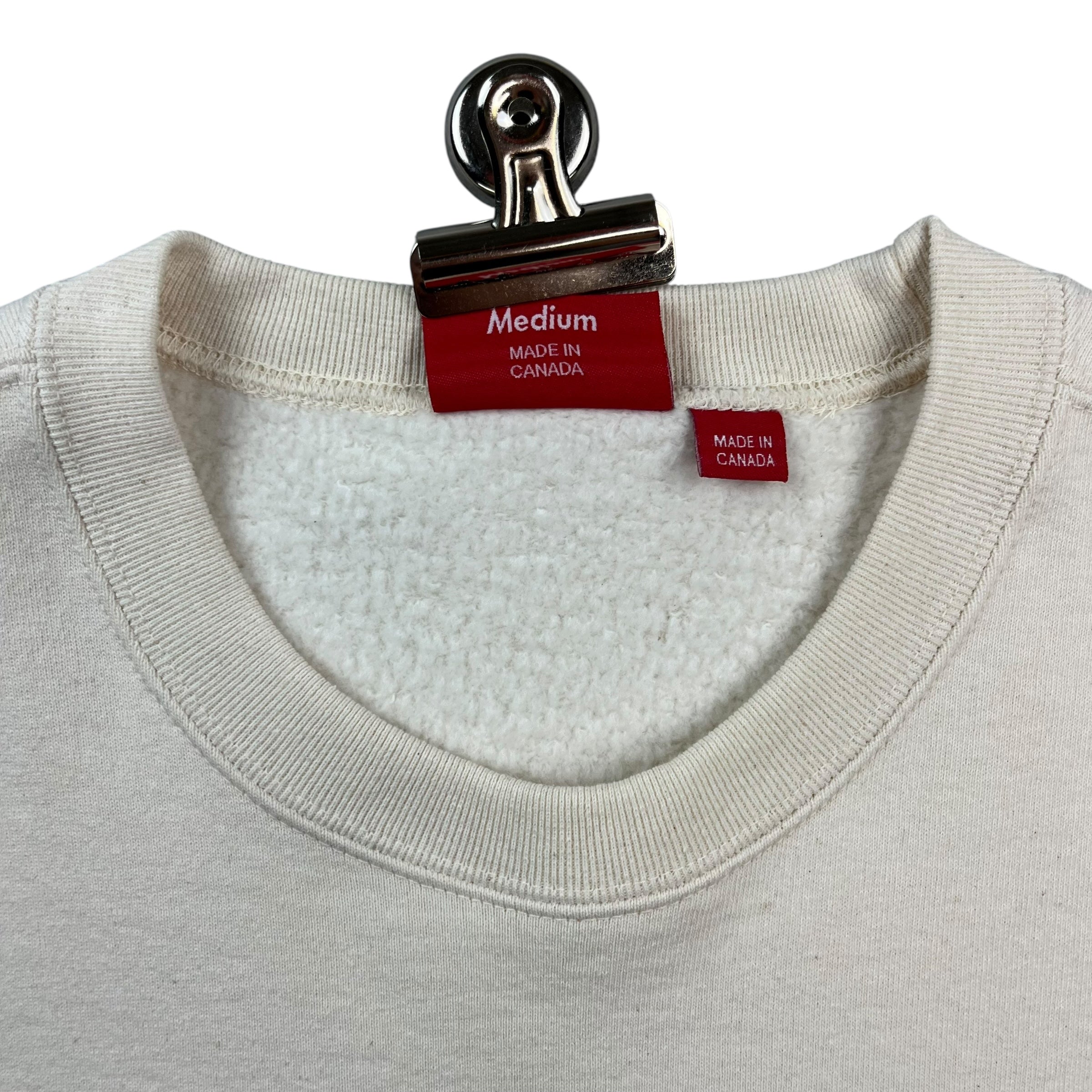 Supreme Small Box Crewneck White