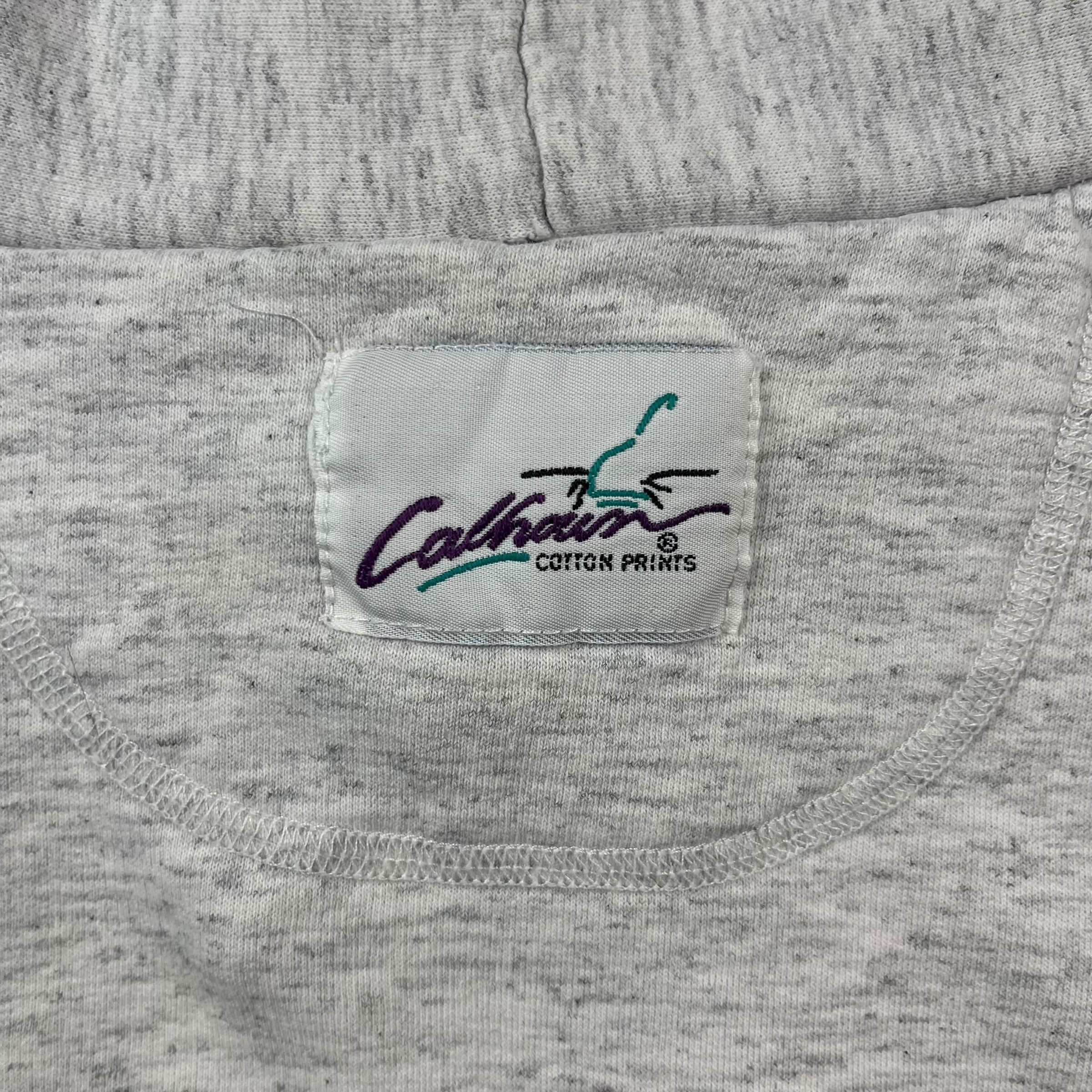 Vintage Georgetown Hoyas Hoodie Light Grey
