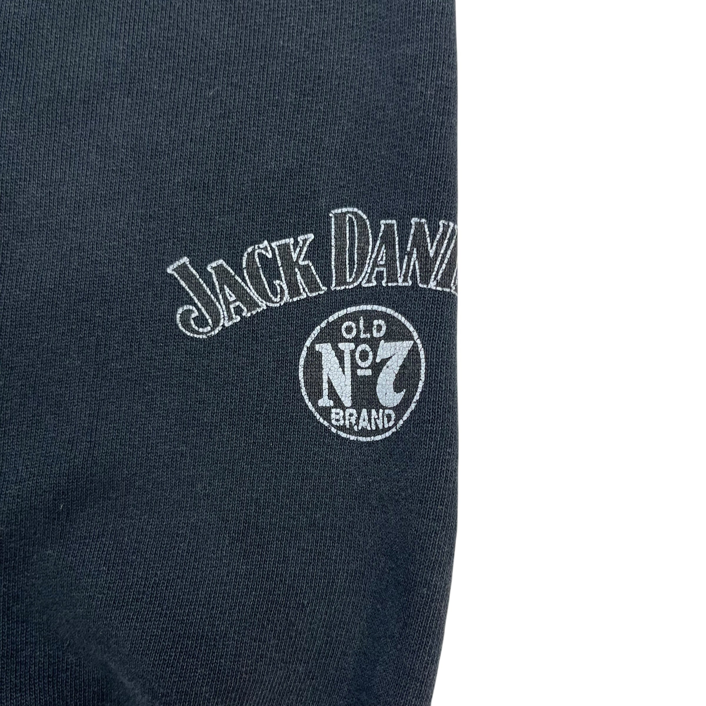 Vintage Jack Daniel’s Motorcycle Hoodie Black