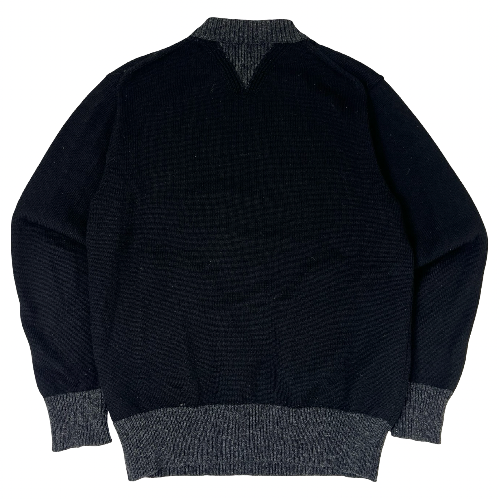 Comme Des Garçon Homme Heavy Gauge Knit Sweater Black