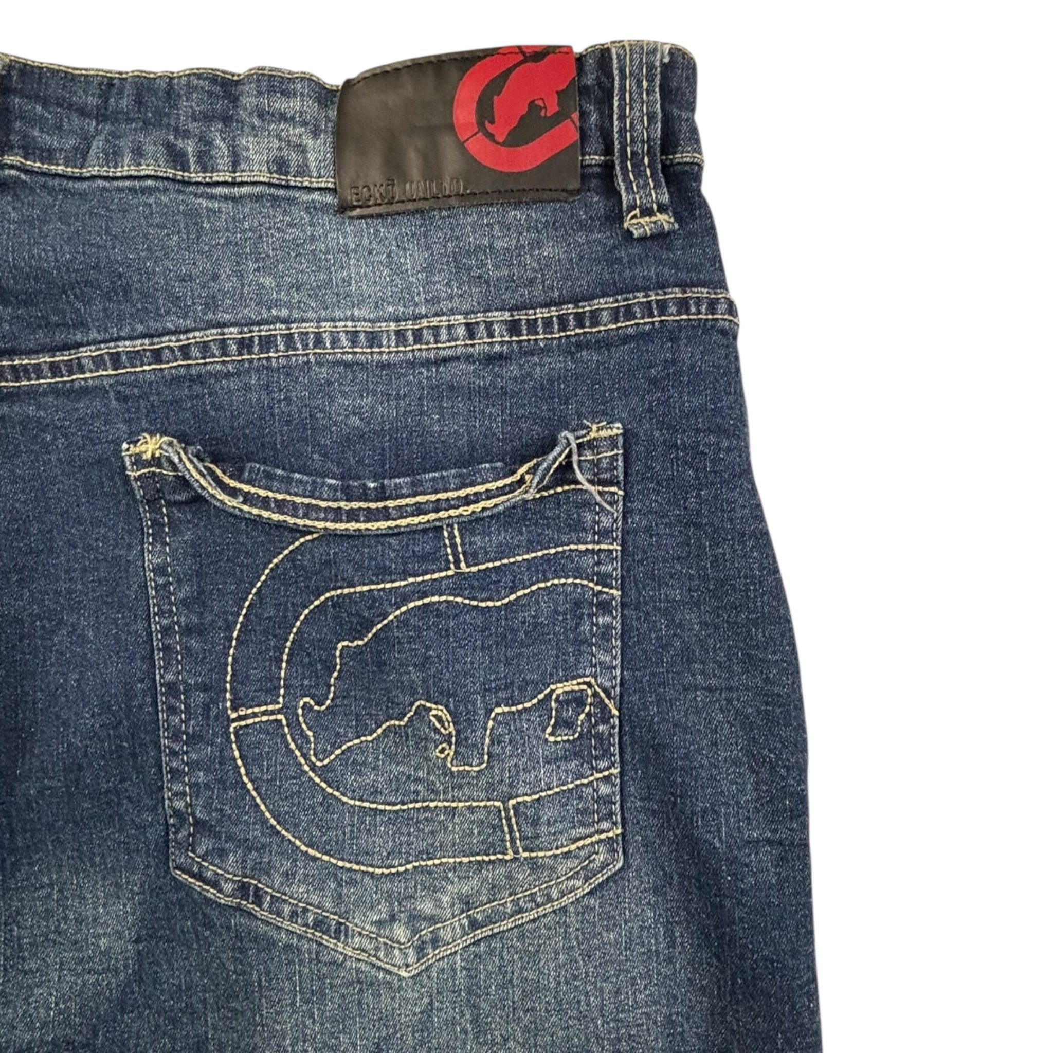 Vintage Y2K Ecko Untld Pants Dark Blue