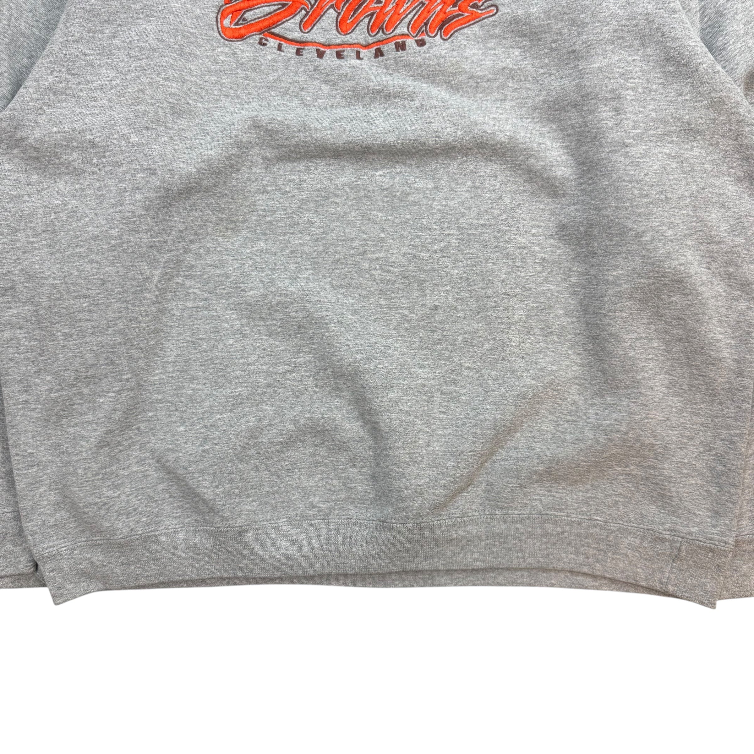 Vintage Pro Player Cleveland Browns Crewneck Grey