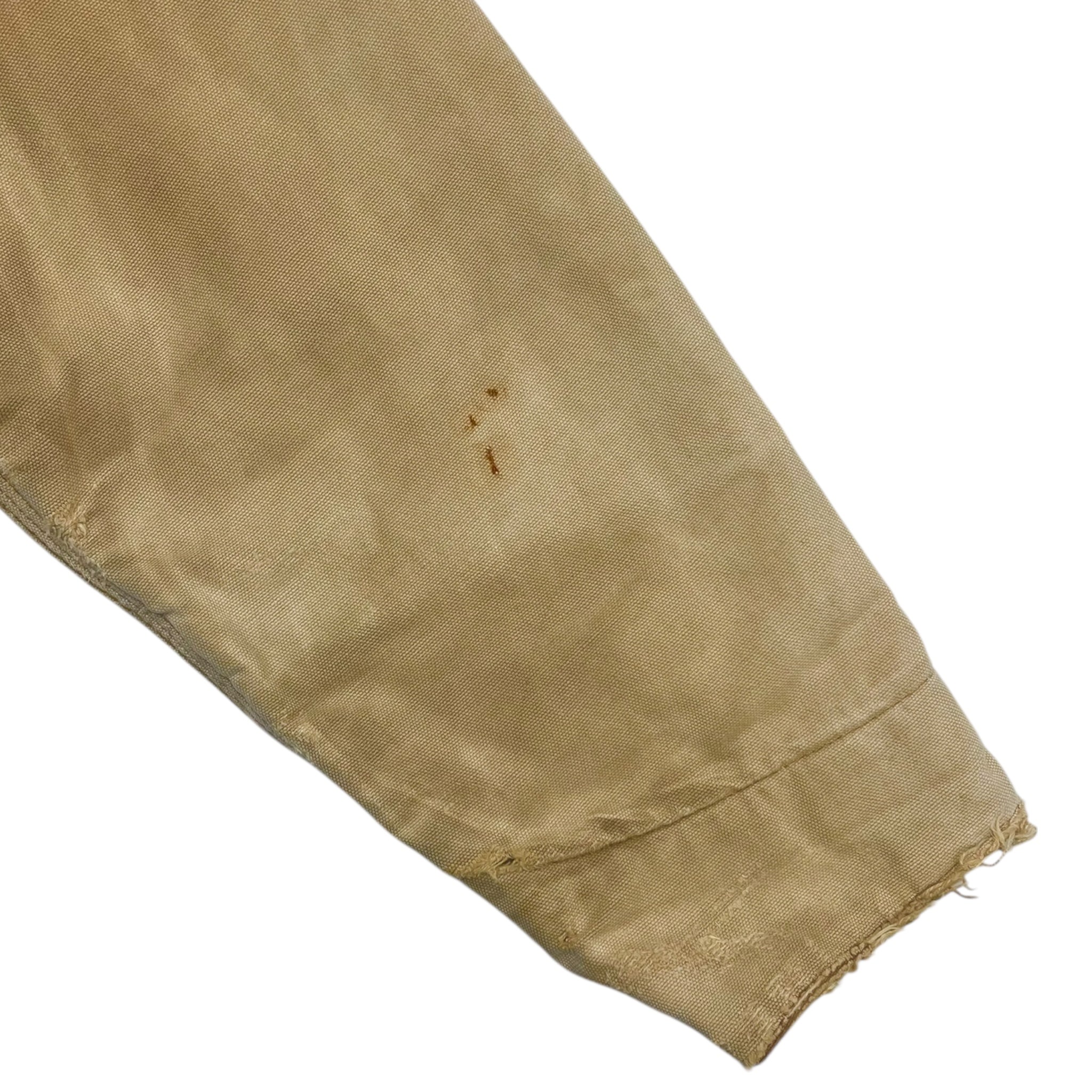 Vintage Carhartt Detroit Workwear Jacket Faded Tan