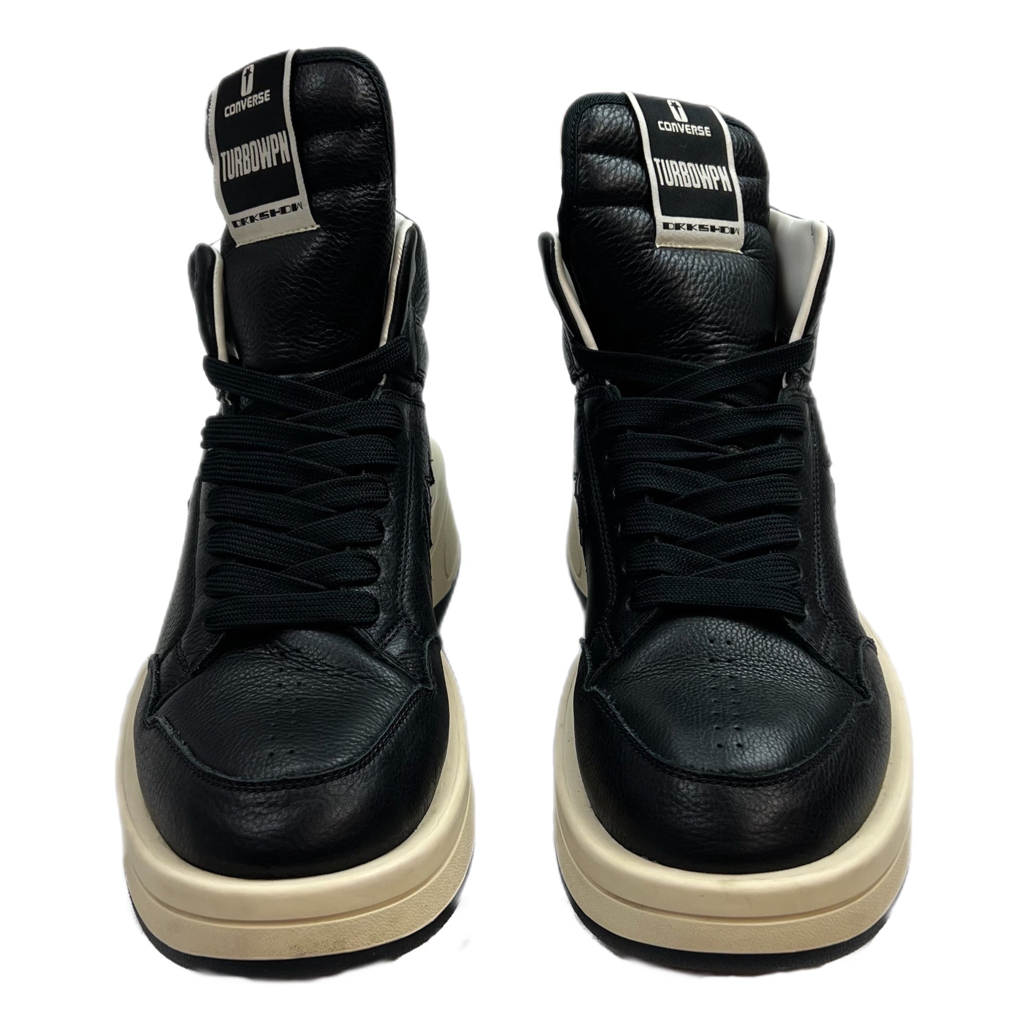 Rick Owens DRKSHDW x Converse TURBOWPN Mid Black (Used)