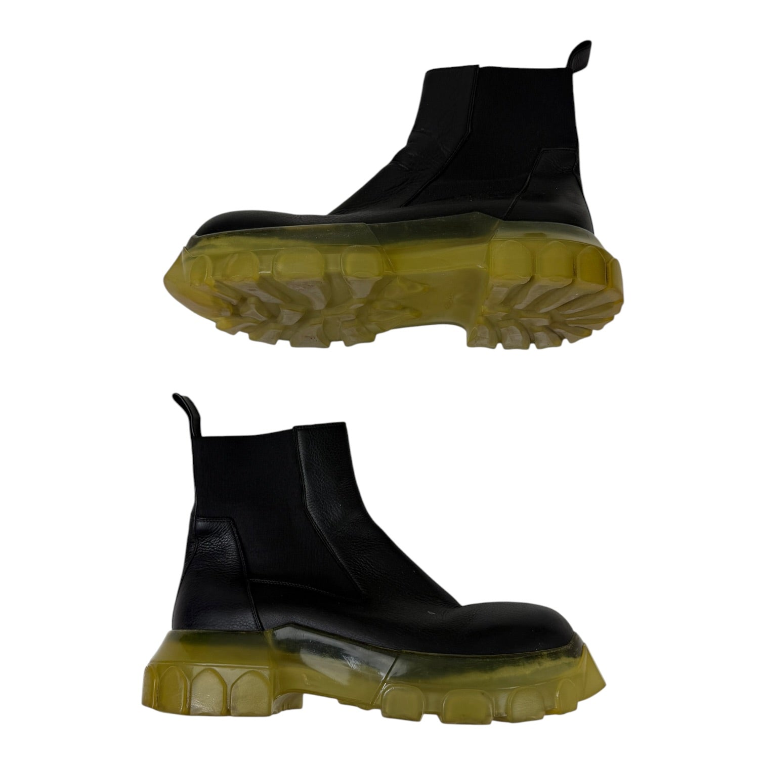 Rick Owens Bozo Tractor Beetle Chelsea Boots Black (Used)