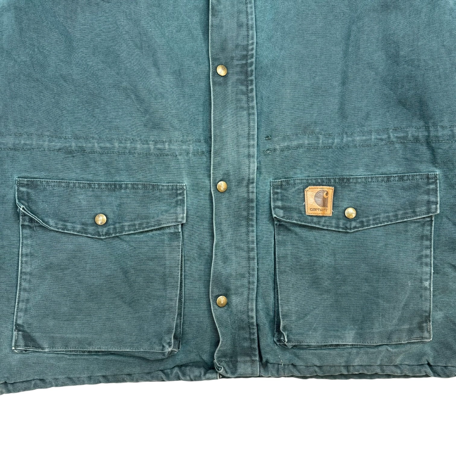 Vintage Carhartt Chore Jacket Green