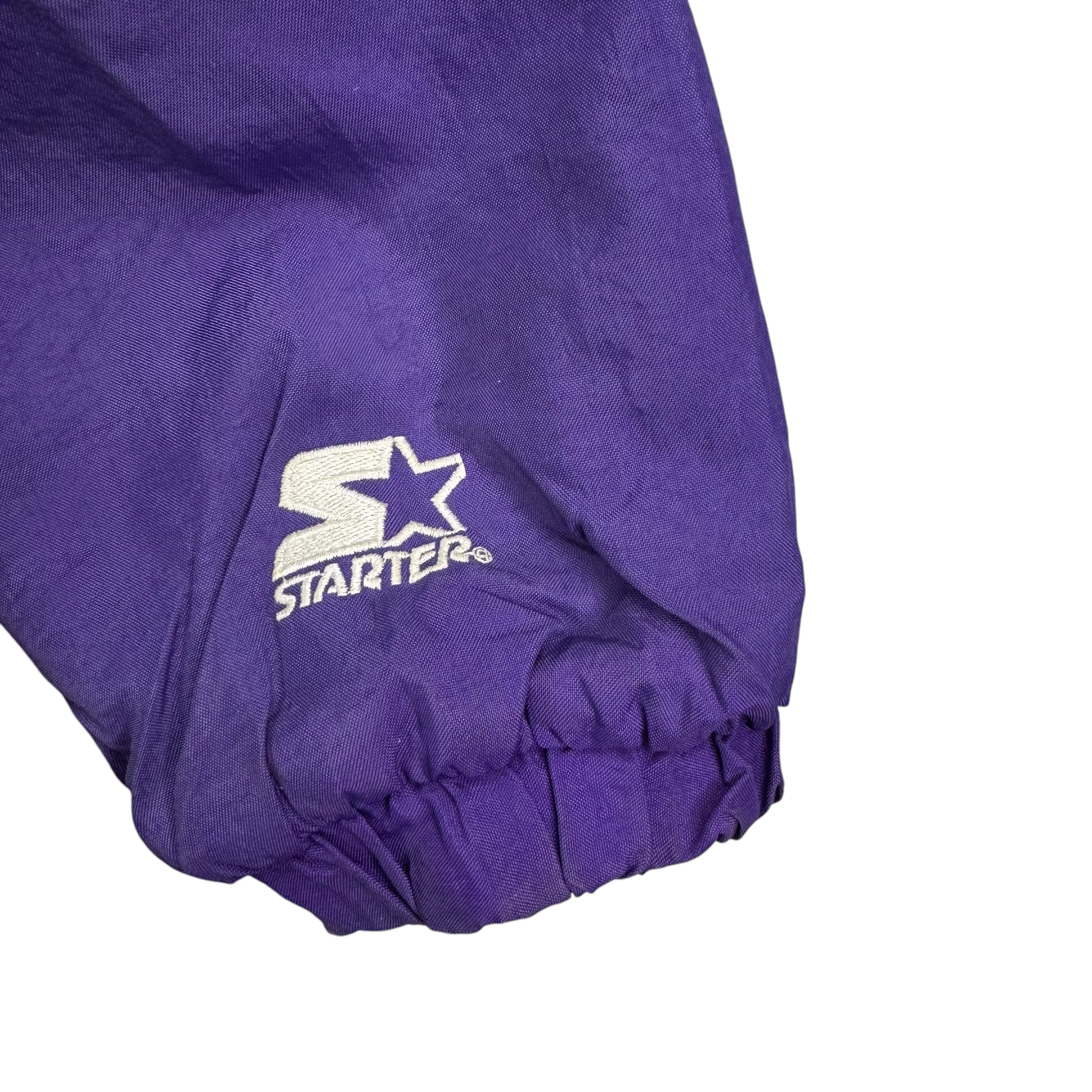 Vintage Starter Minnesota Vikings Nylon Jacket Tricolor