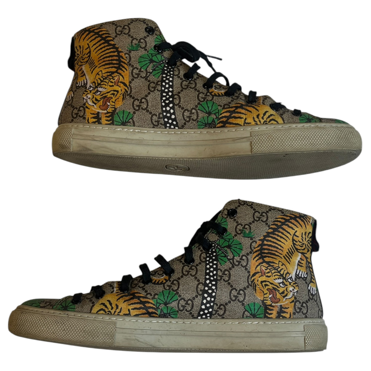 Gucci Bengal Tiger GG Supreme High Top Sneaker