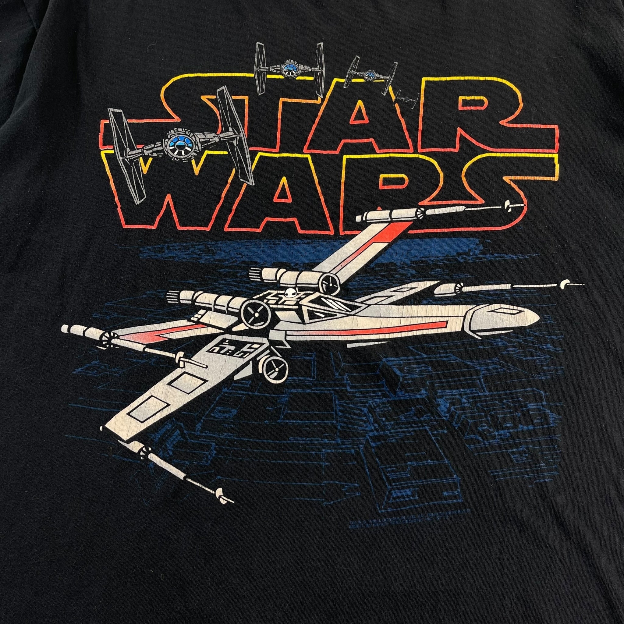 1995 Star Wars Tie Fighter Slave I Chase T-Shirt