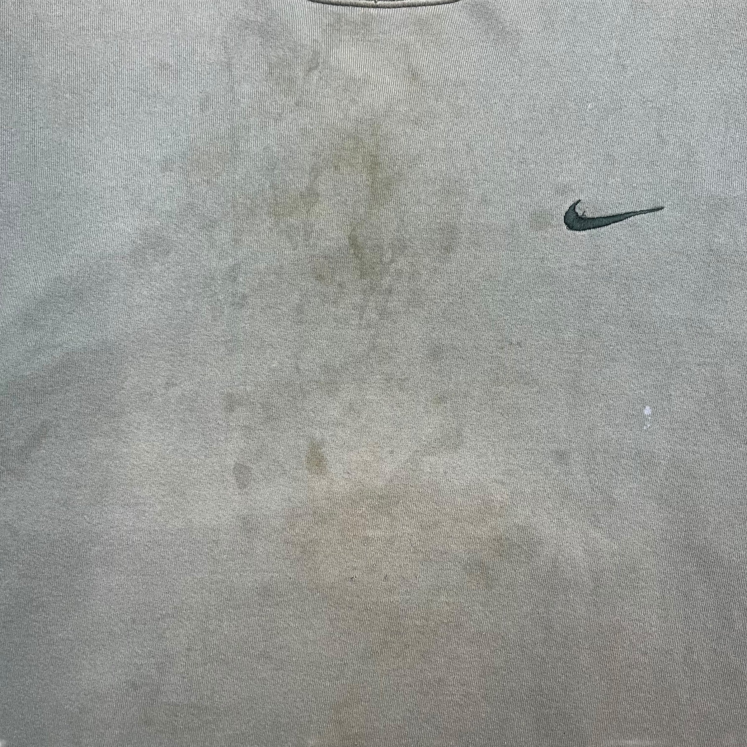 Vintage Thrashed Nike Crewneck Green