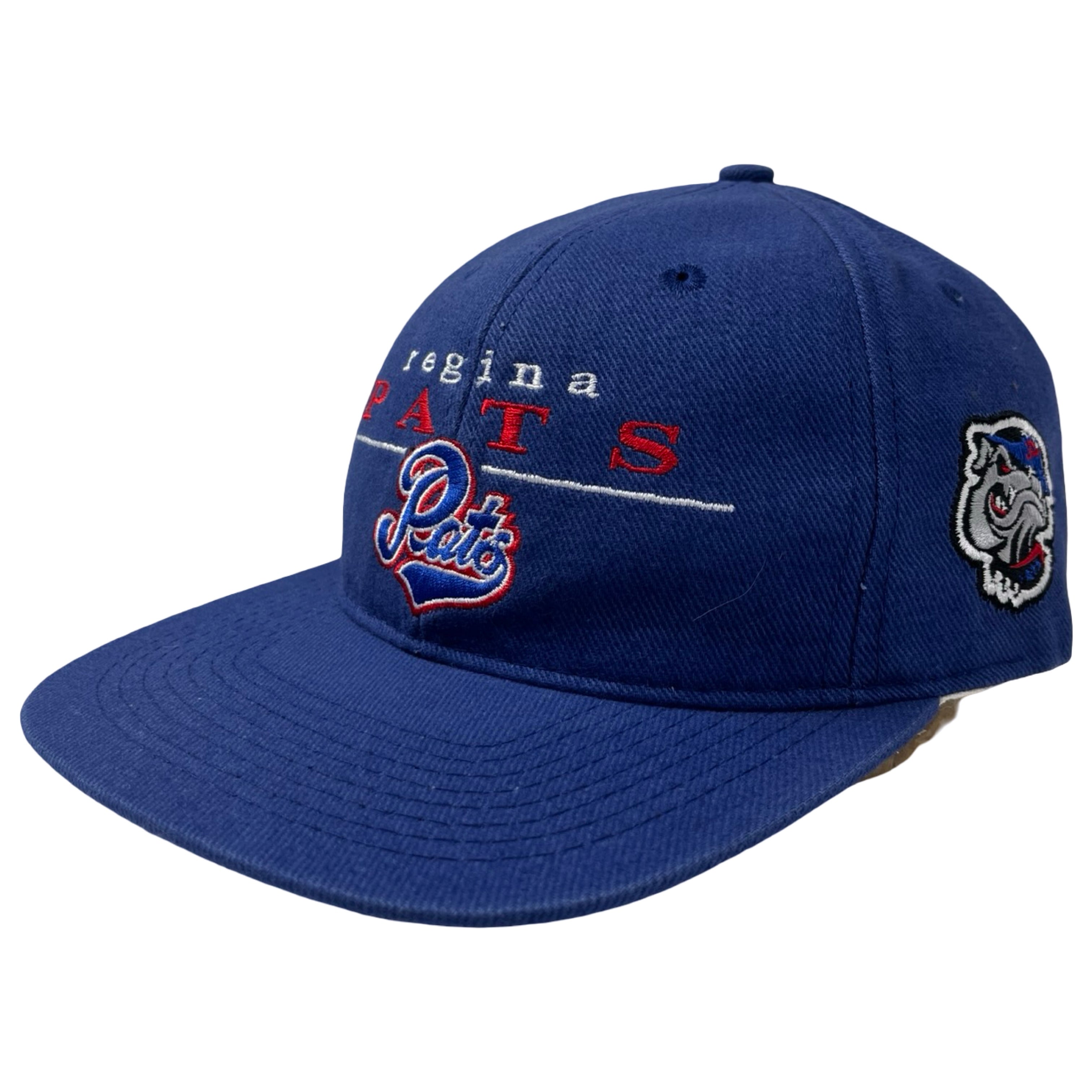 Vintage Regina Pats Snapback WHL CHL Hat