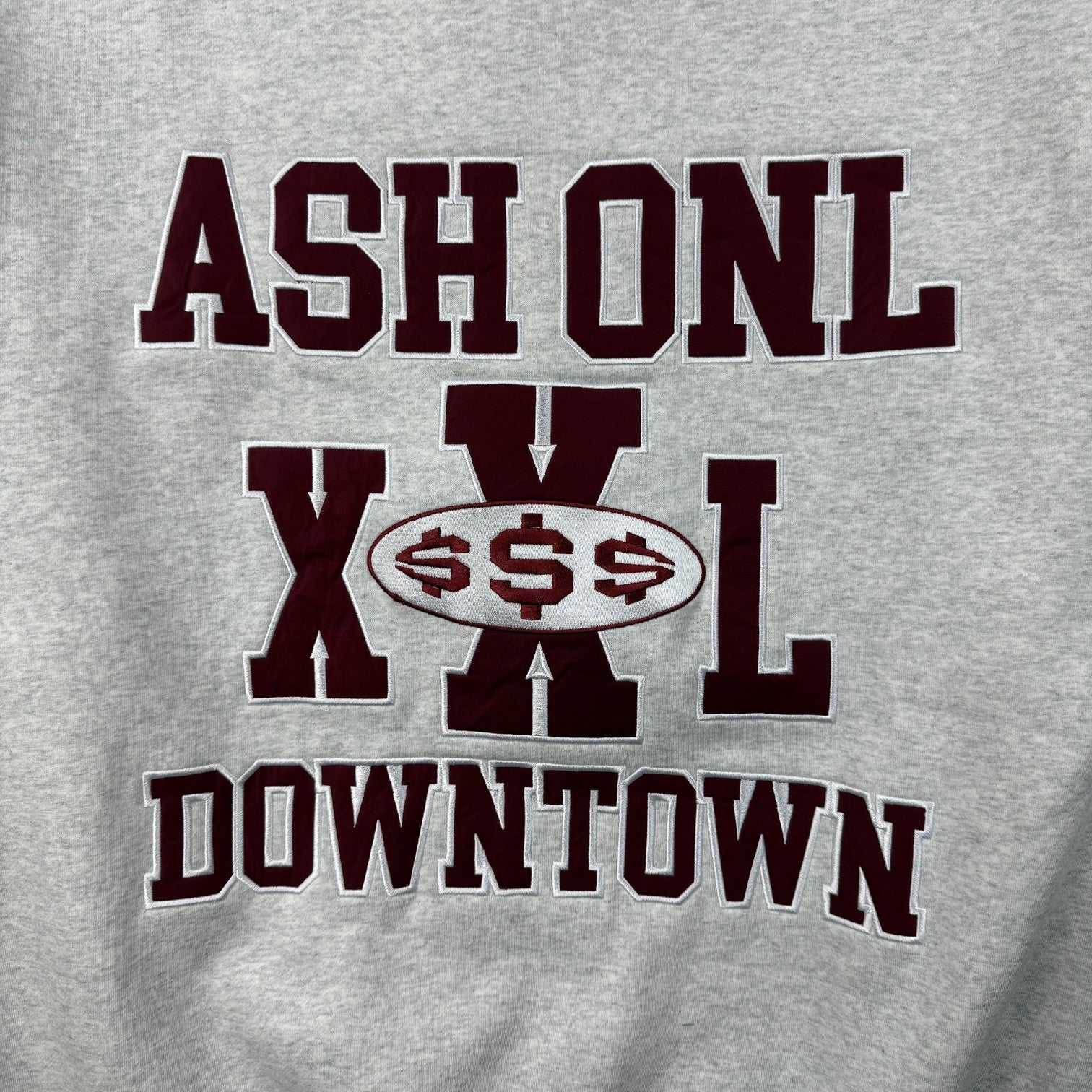 Cash Only Downtown Crewneck Grey