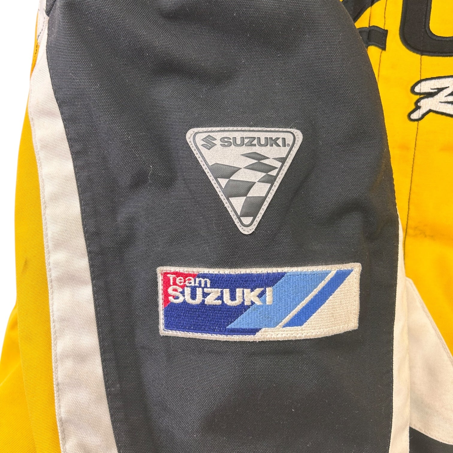 Vintage Suzuki Racing Jacket Yellow/Black