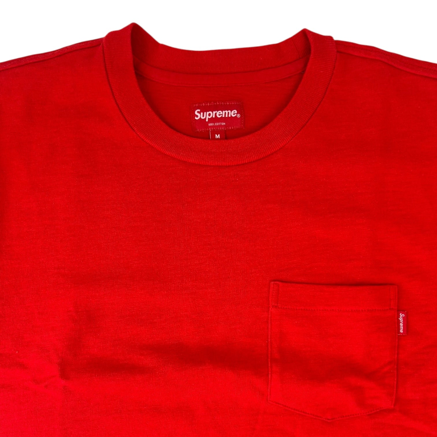 Supreme S/S Pocket T-Shirt Red