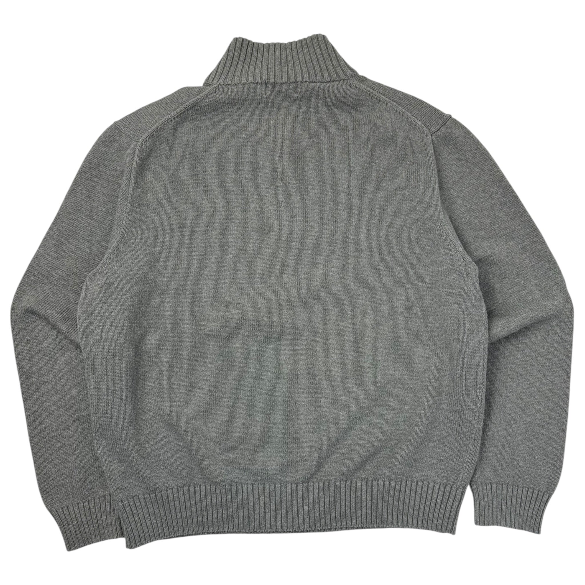 Polo Ralph Lauren Knitted Dapper 1/4 Zip Grey