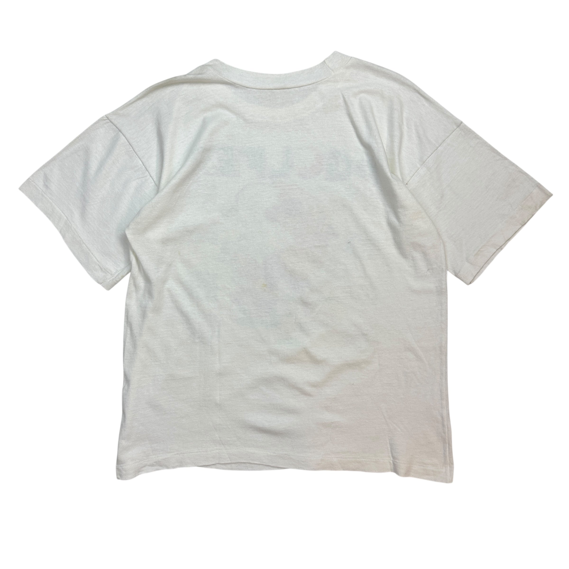 Vintage The Golfer Parody Tee White