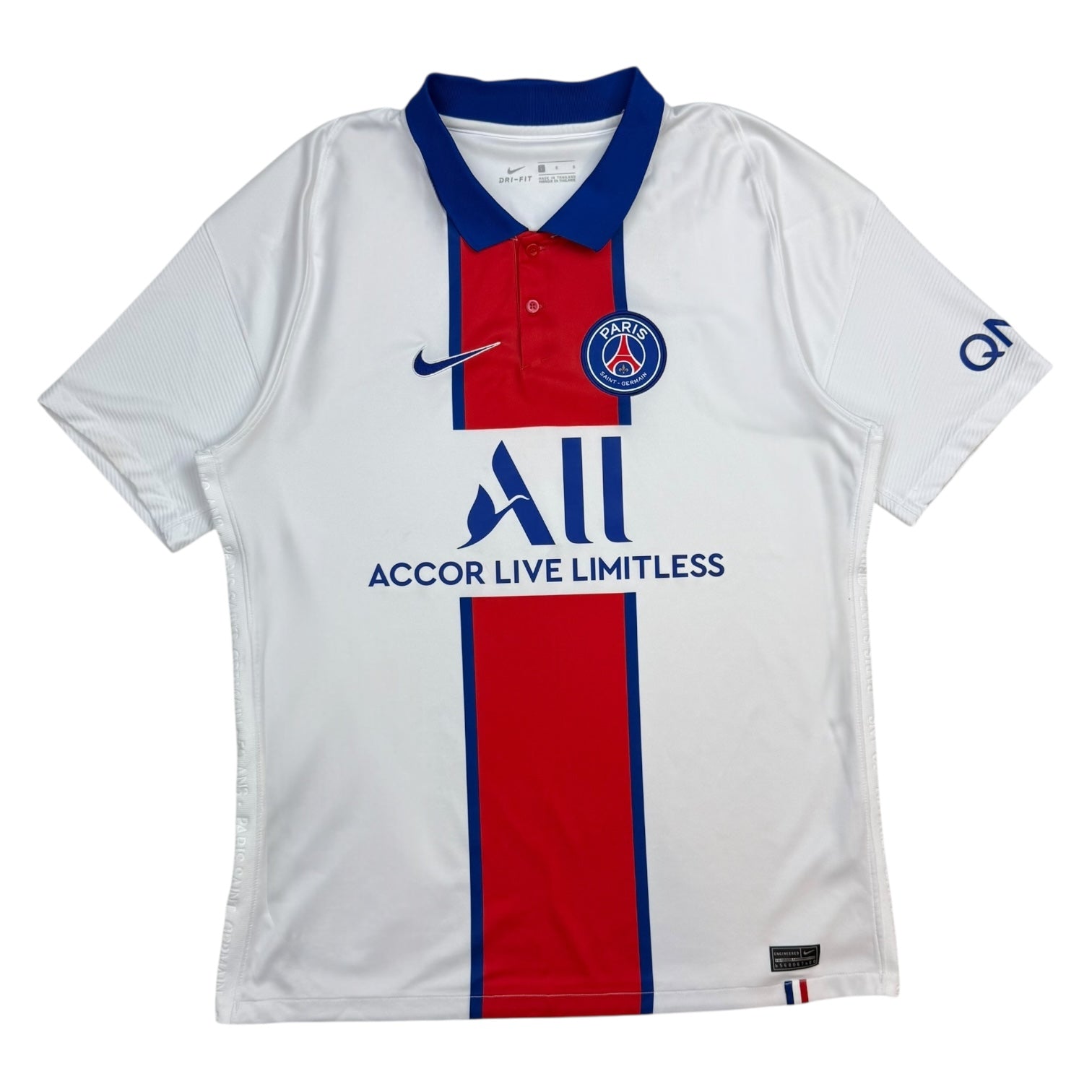 Nike PSG Vapor Knit Away Jersey White