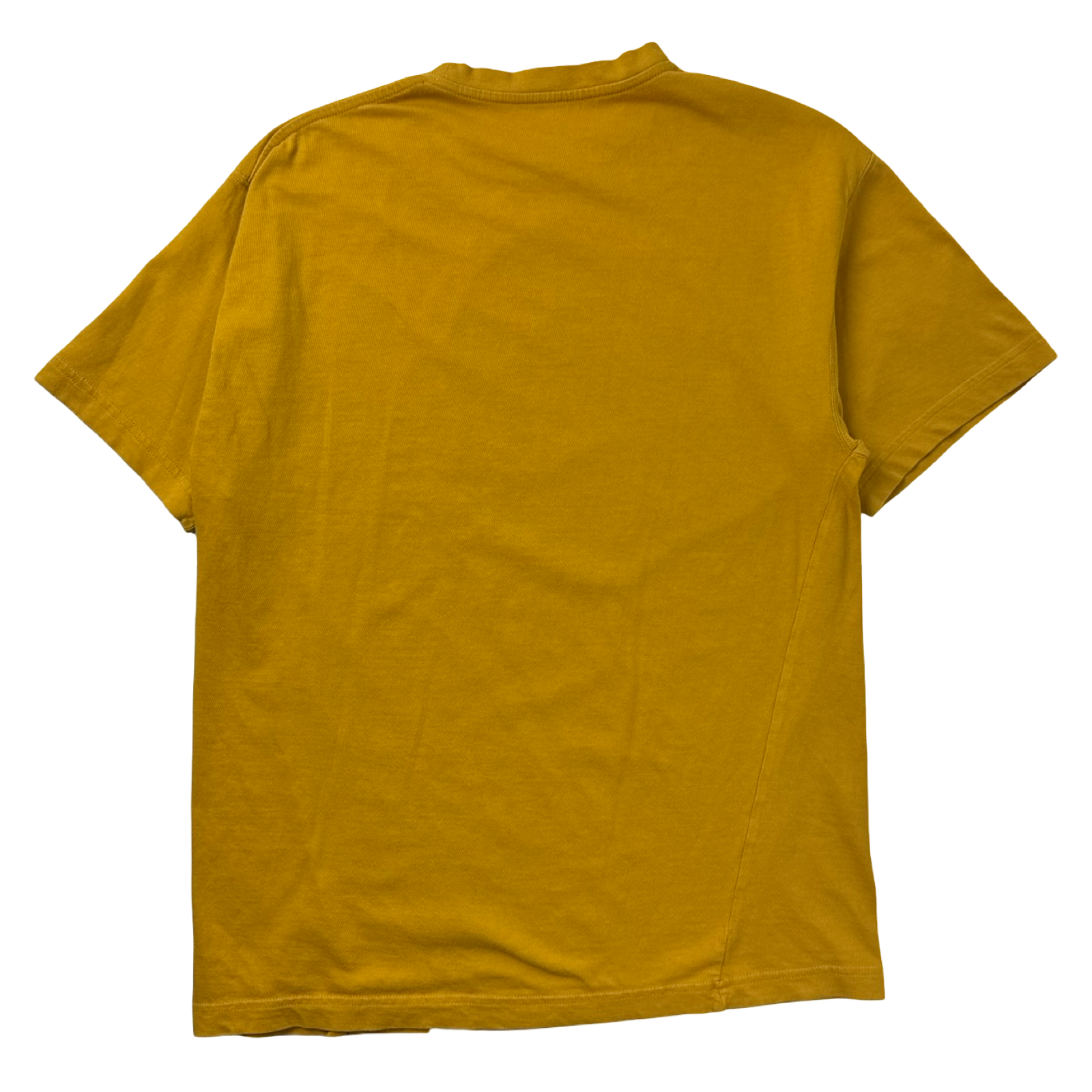 Y2K Oakley Skull & Motor Cyber T-Shirt Mustard